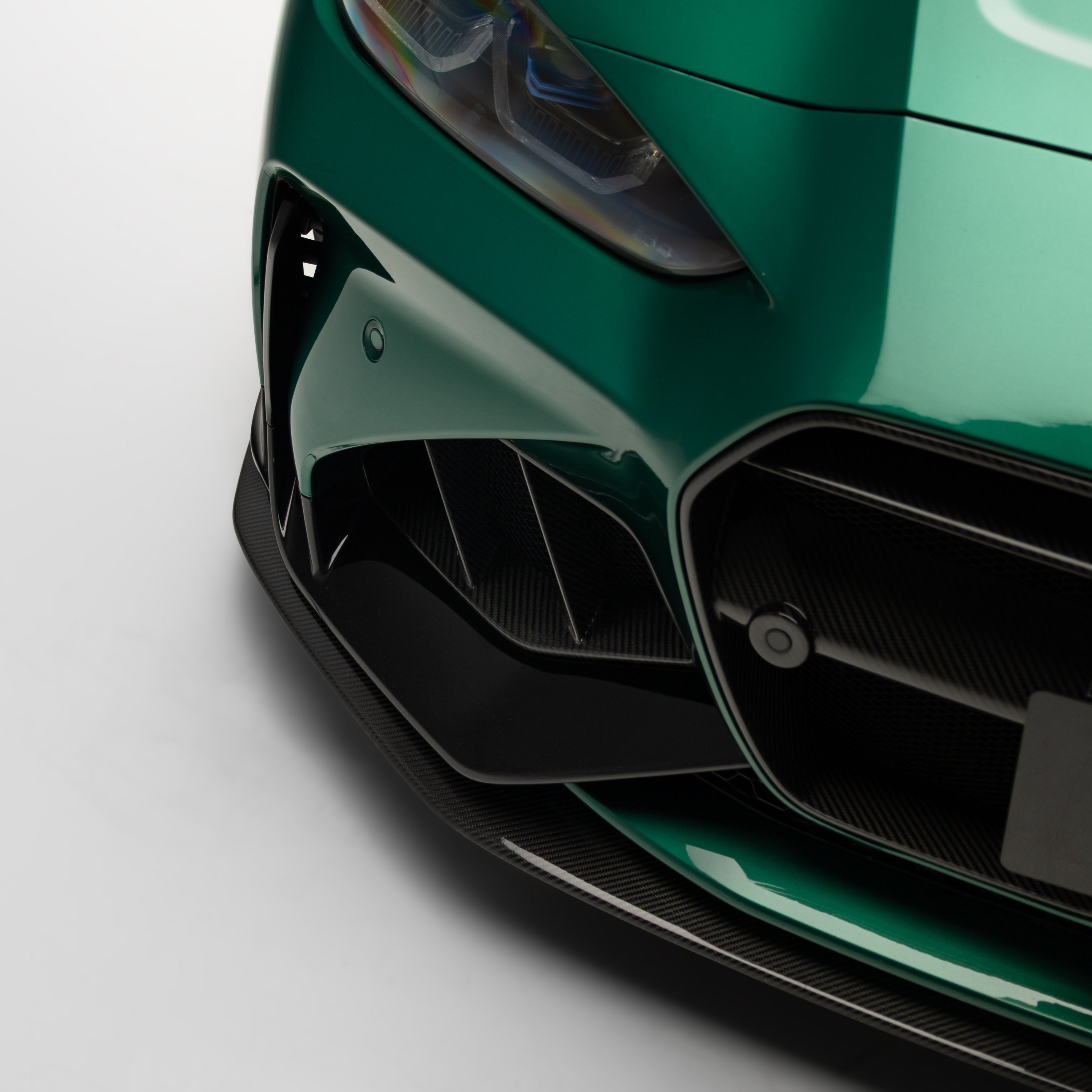 BMW G80 G81 M3 / G82 G83 M4 Dry Carbon Fiber Front Lip for Adro Front Bumper 2020+