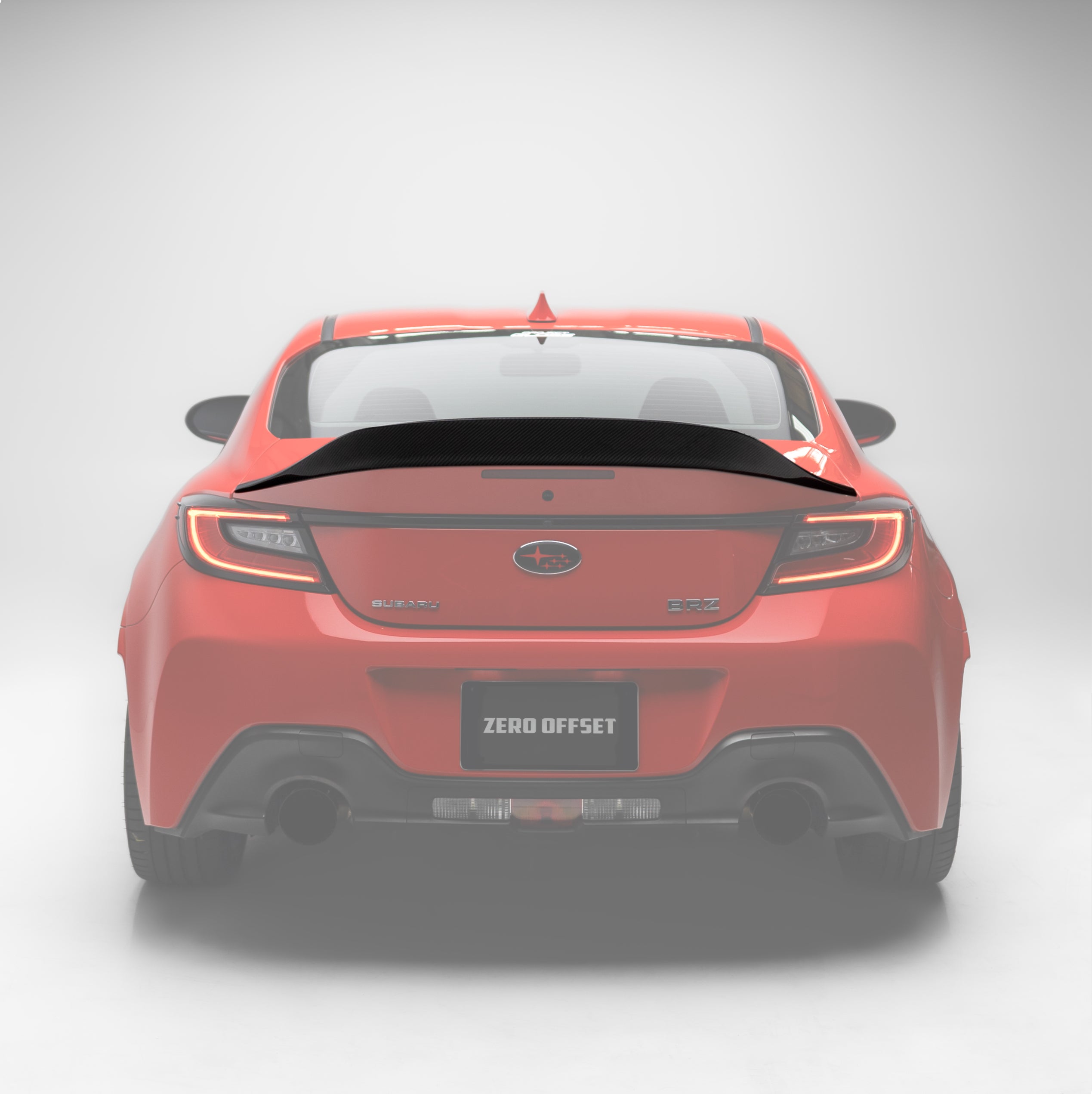 TRD 'High Kick' Style Spoiler for Subaru BRZ (ZD8) / Toyota GR86 (ZN8) Carbon Fibre 2022+