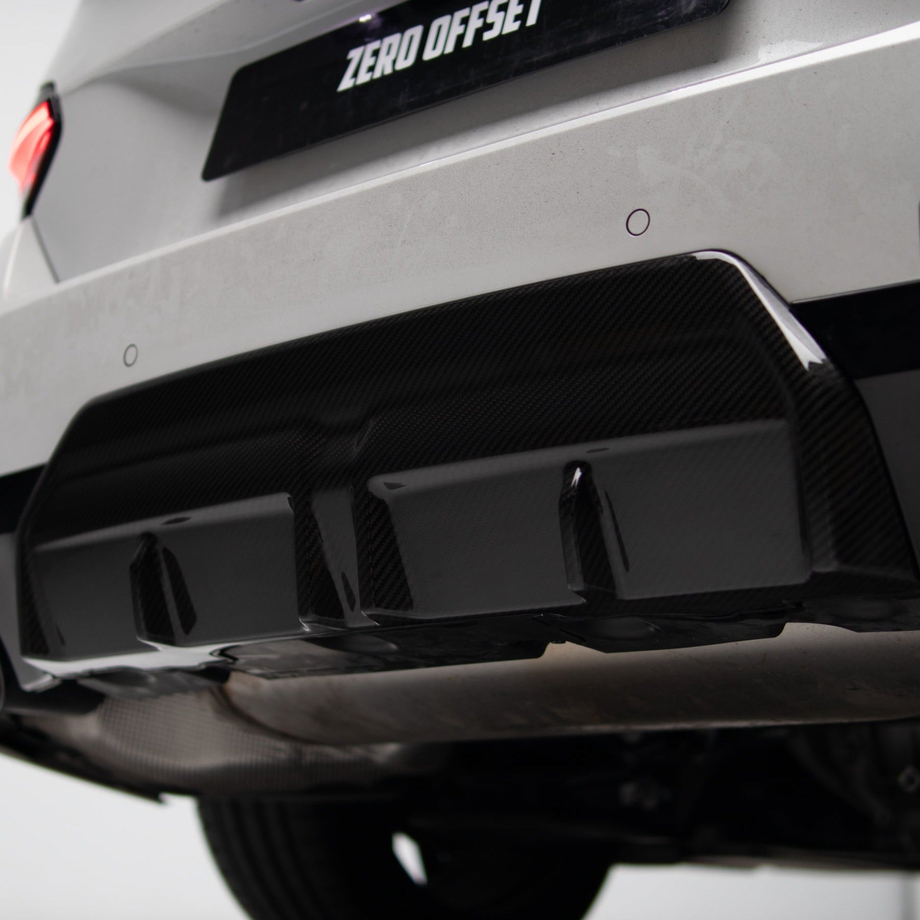 M Performance Style Pre Pregged Dry Carbon Fiber Rear Diffuser for BMW 2 Series Coupe G42 2021+