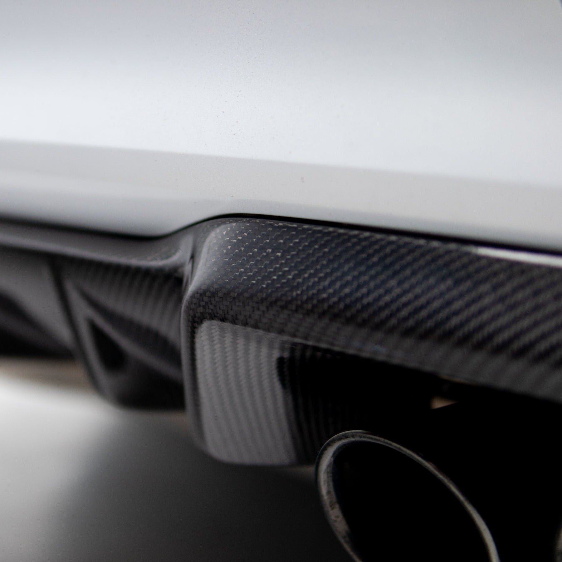 M Performance Style Carbon Fiber Rear Diffuser Pre-Pregged Dry Carbon Fiber for BMW M2 F87 2016-2021