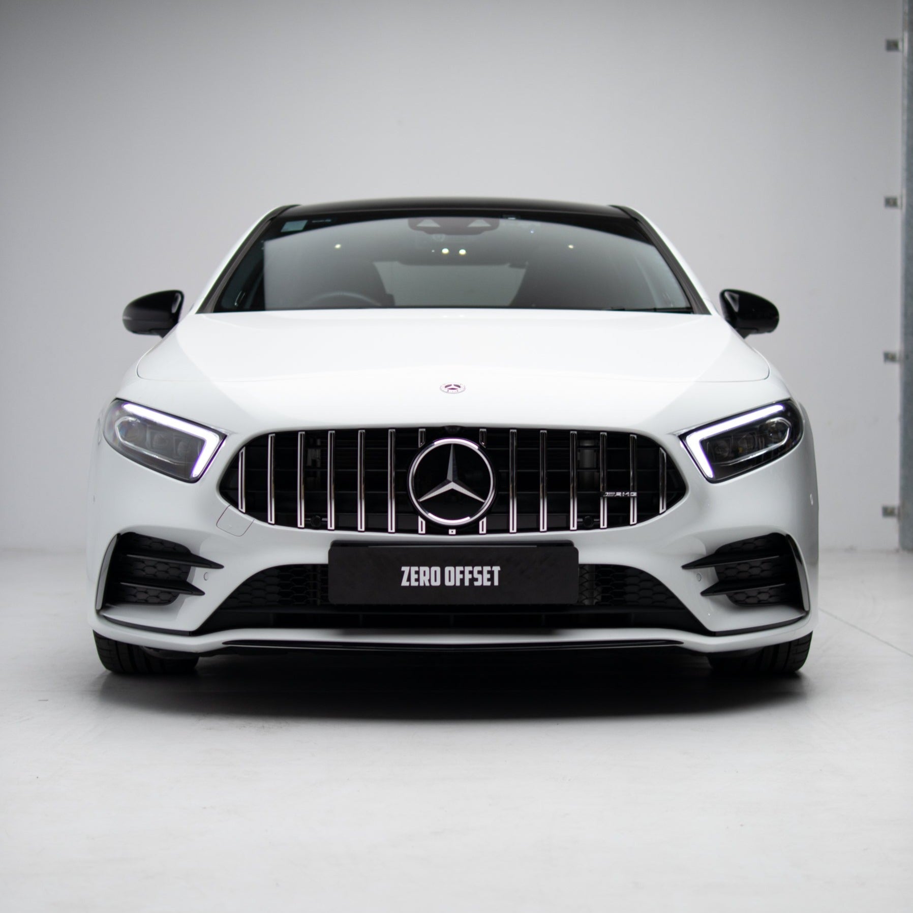 AMG Panamericana Style Grille for Mercedes-Benz A Class W177 Hatch / V177 Sedan 2019-2023 - Silver