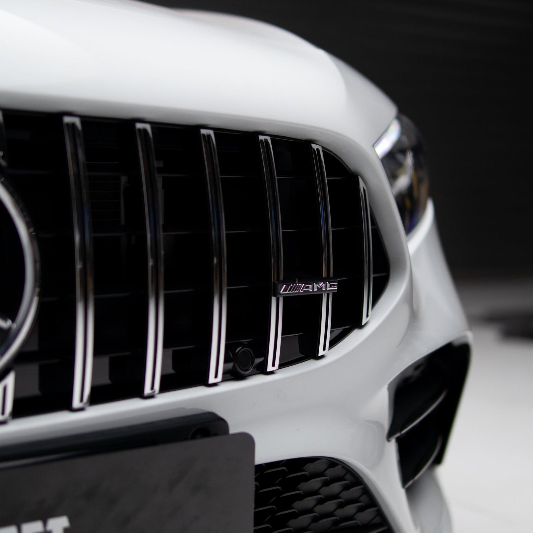 AMG Panamericana Style Grille for Mercedes-Benz A Class W177 Hatch / V177 Sedan 2019-2023 - Silver