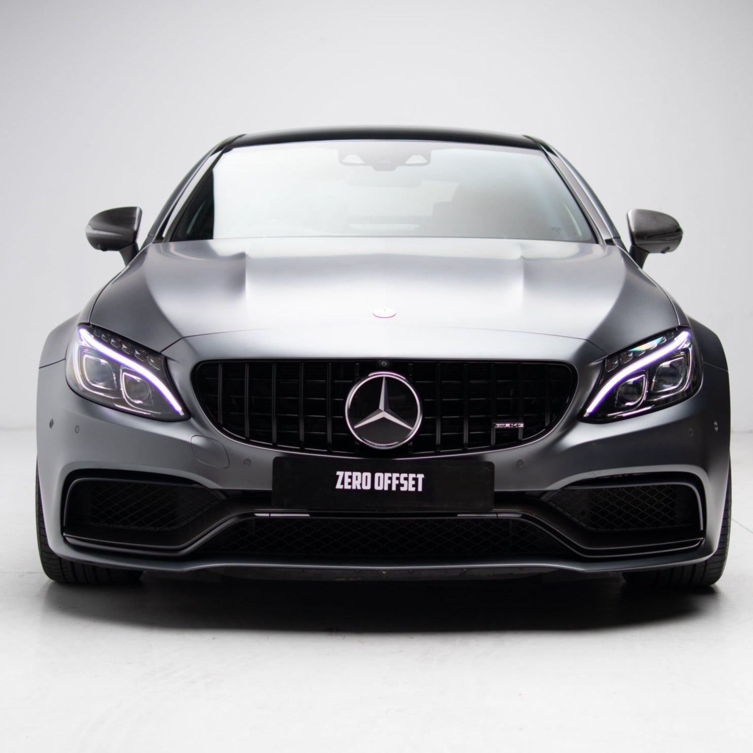 AMG Panamericana Style Grille for Mercedes-Benz C63 C205/W205 2015-2018 - Black