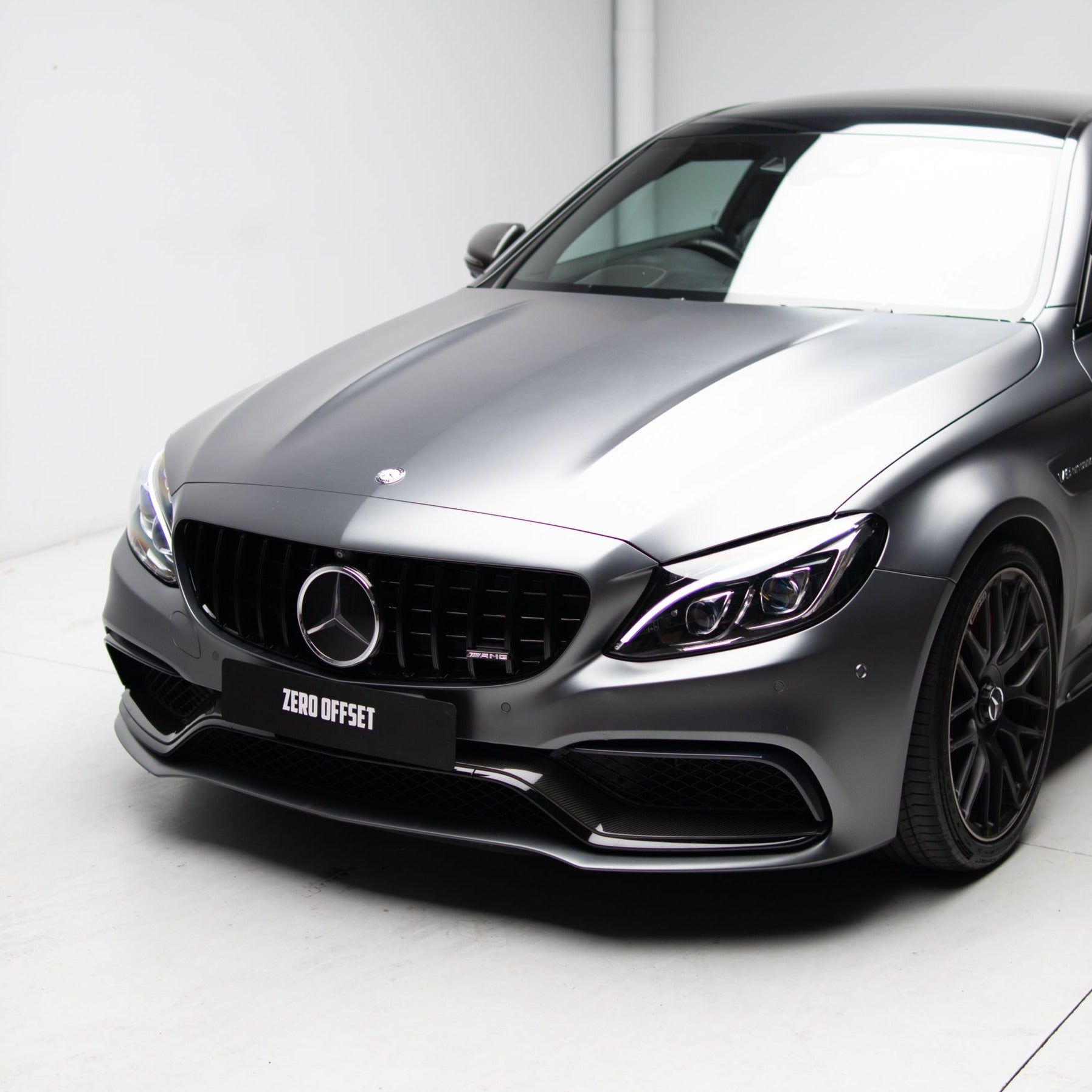 AMG Panamericana Style Grille for Mercedes-Benz C63 C205/W205 2015-2018 - Black