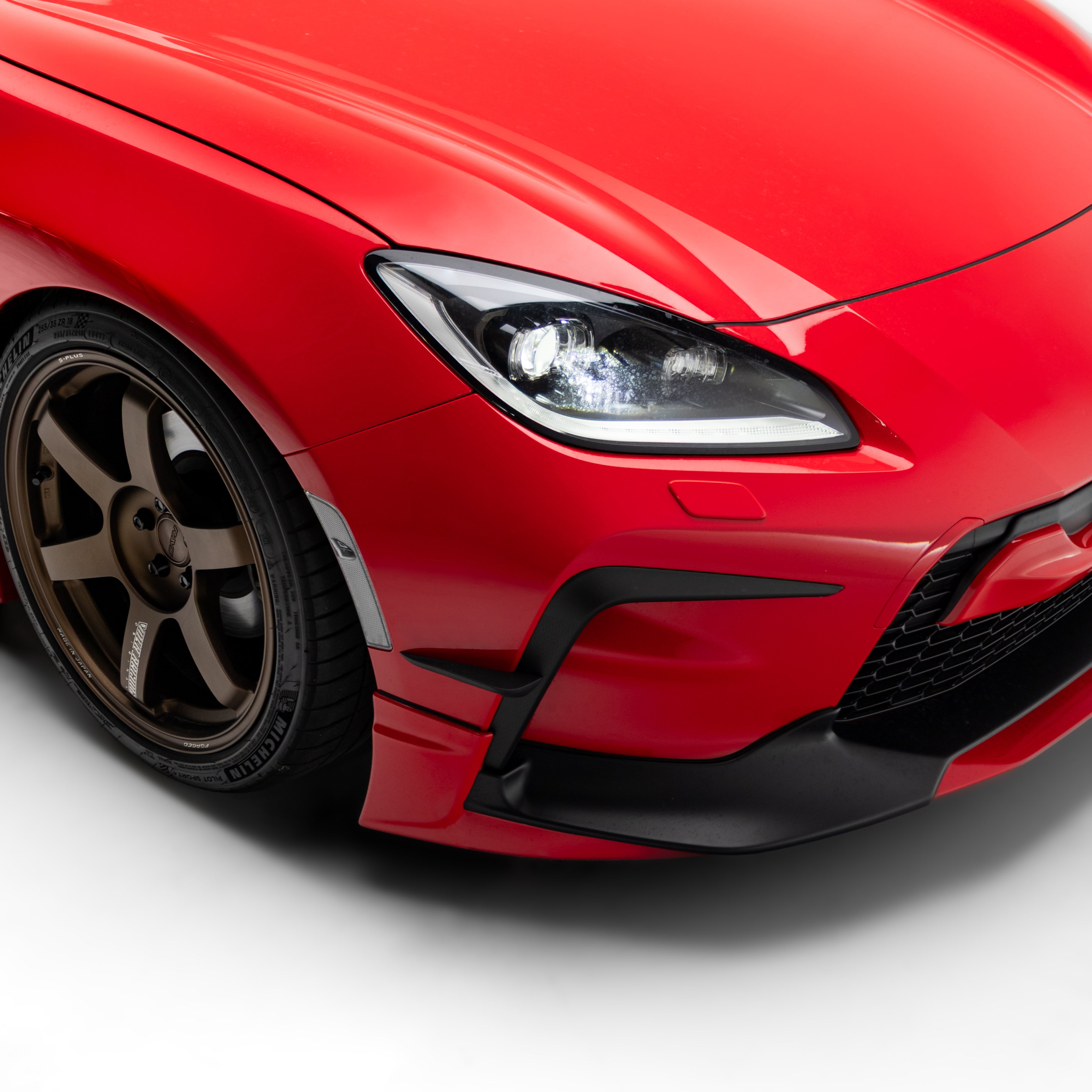 TRD Style Front Canards for Toyota GR86 (ZN8) /2022+