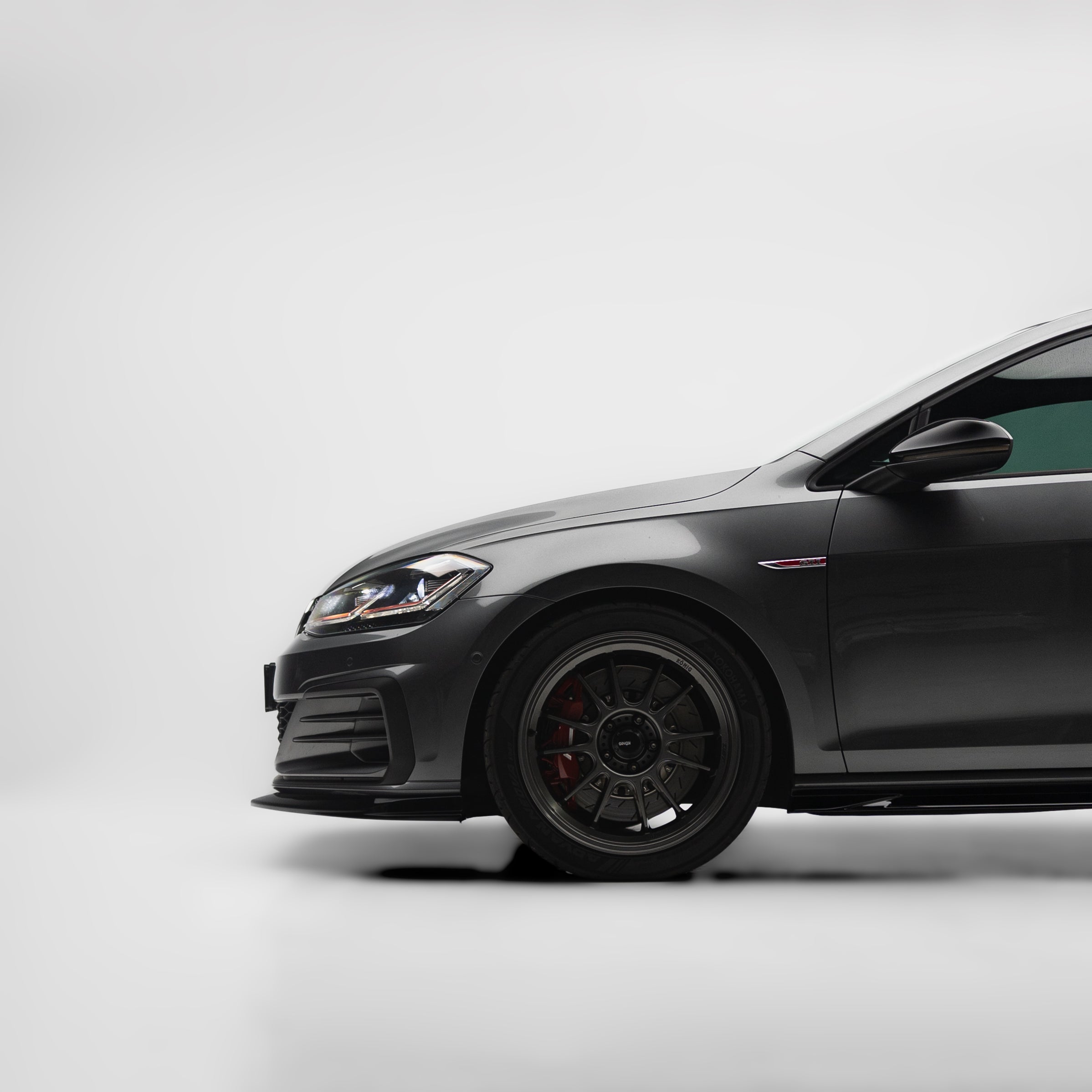 EVO-1 Side Splitters for Volkswagen Golf MK7/7.5 TSI, GTI & R 2014-2021