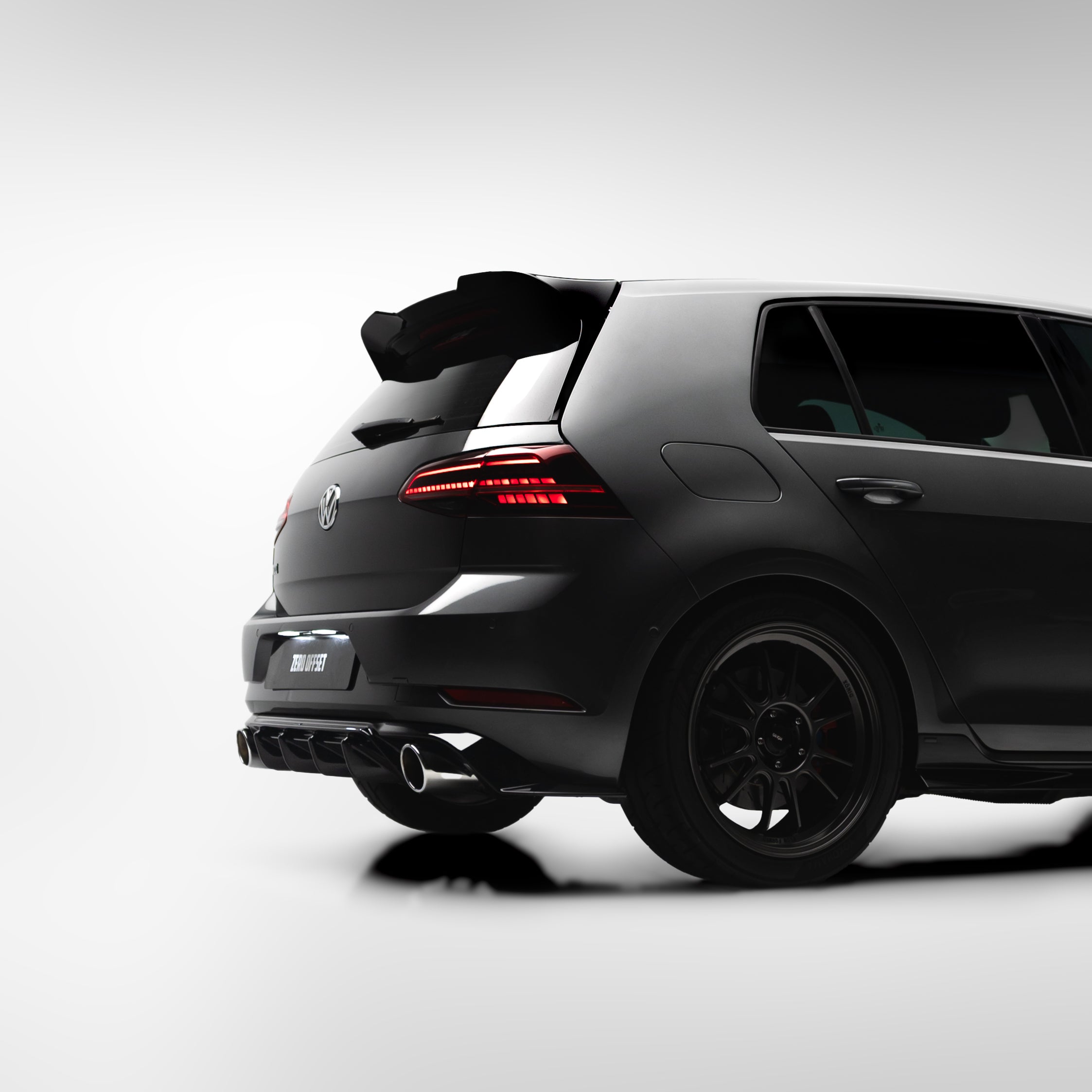 EVO-1 Rear Diffuser for Volkswagen Golf GTI MK7.5 2018-2021