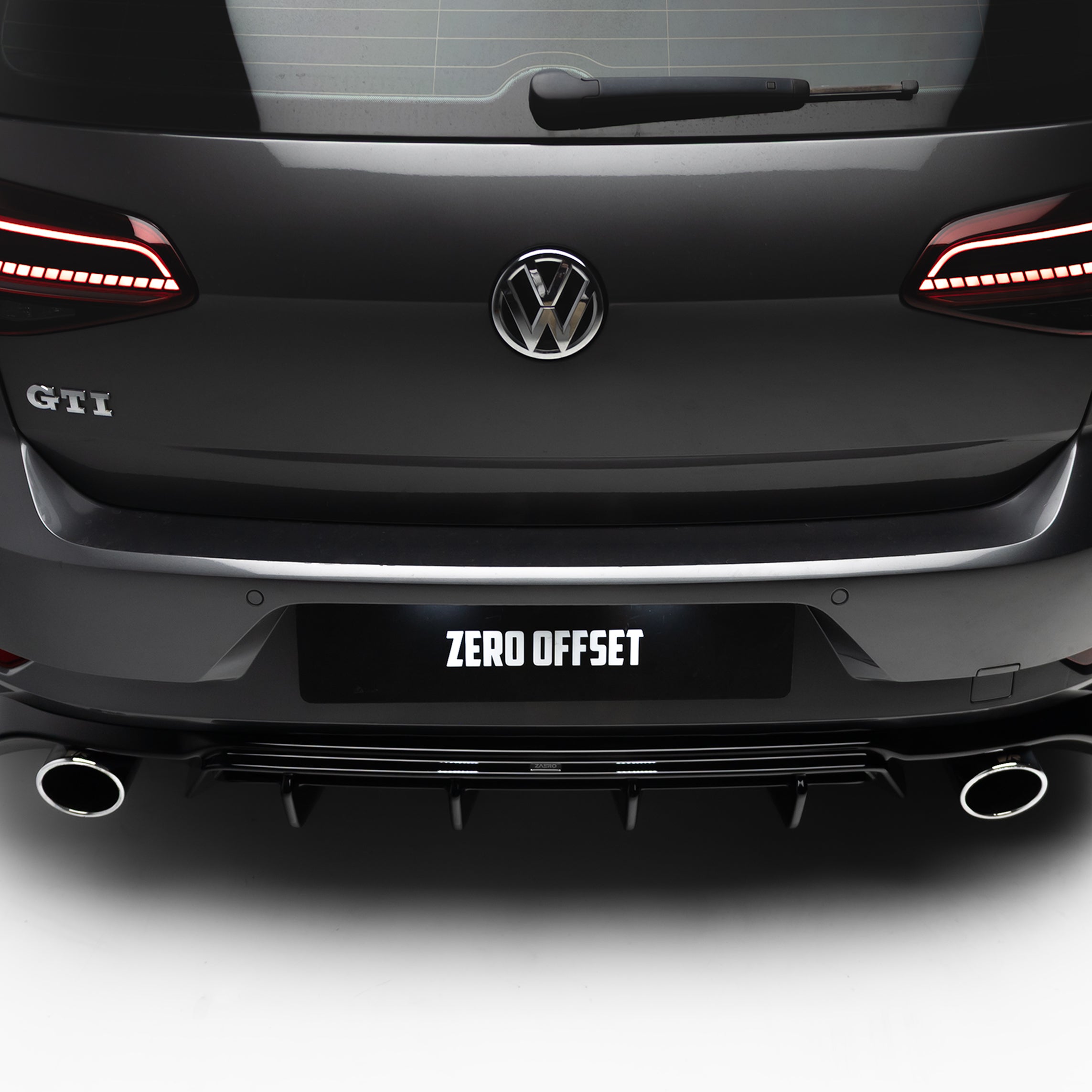 EVO-1 Rear Diffuser for Volkswagen Golf GTI MK7.5 2018-2021