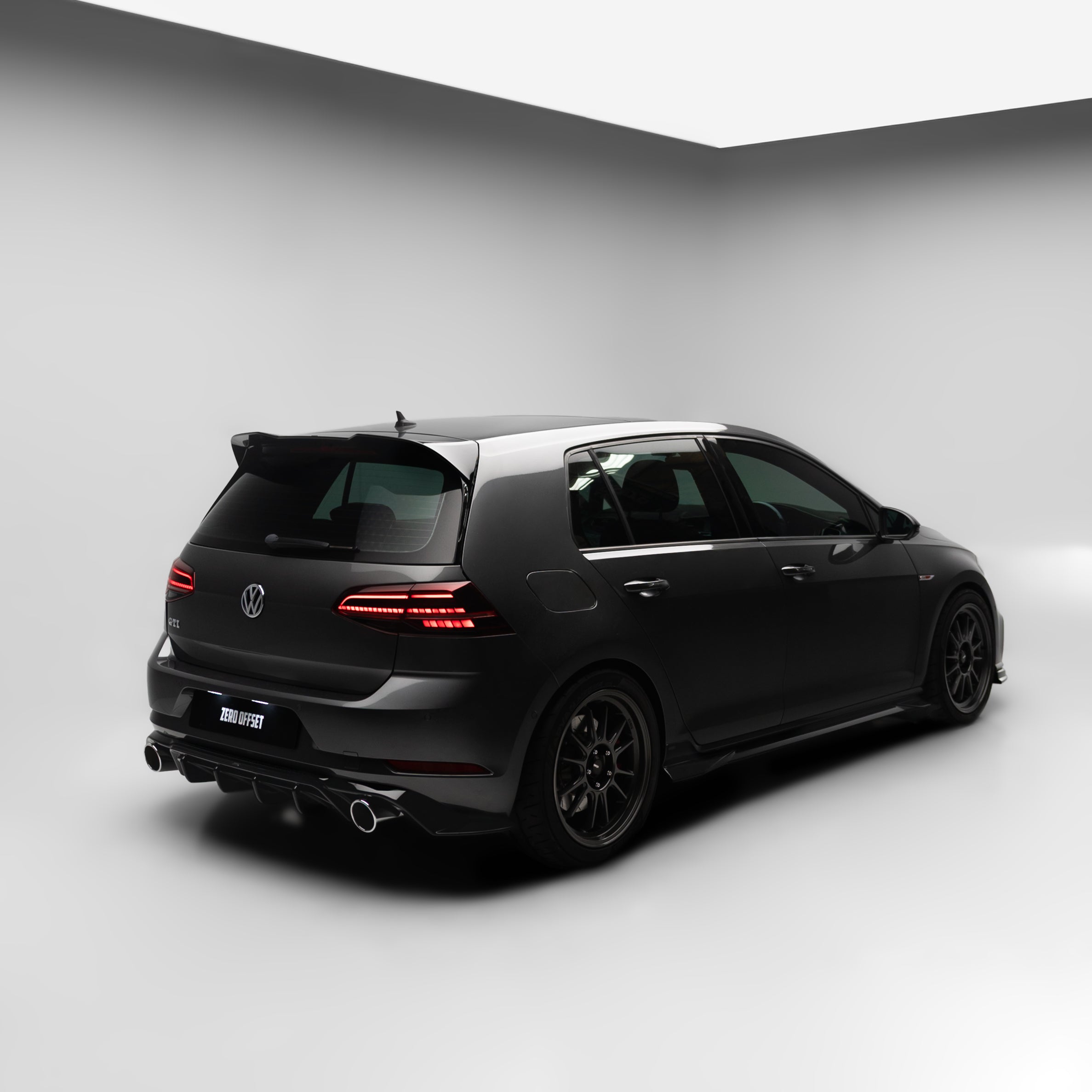 EVO-1 Rear Diffuser for Volkswagen Golf GTI MK7.5 2018-2021