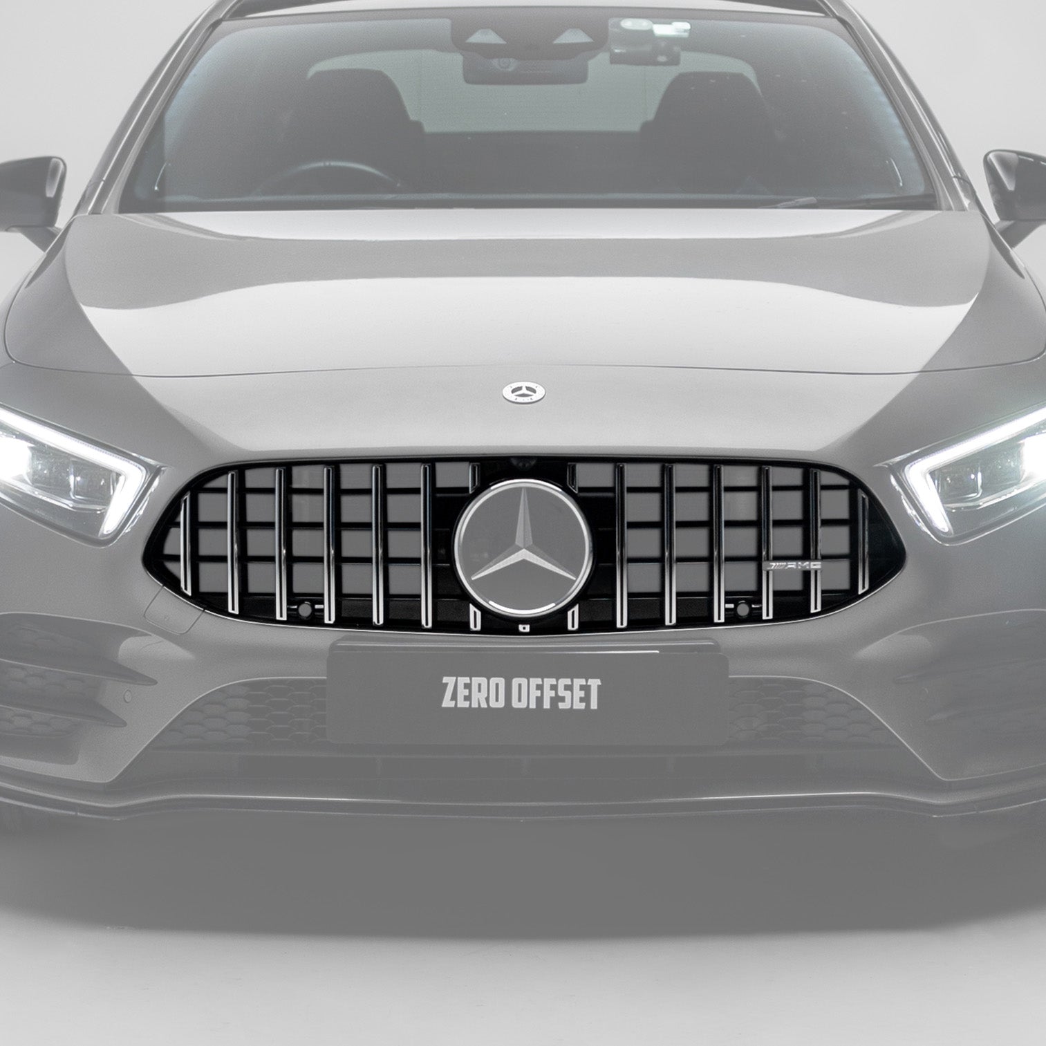 AMG Panamericana Style Grille for Mercedes-Benz A Class W177 Hatch / V177 Sedan 2019-2023 - Silver