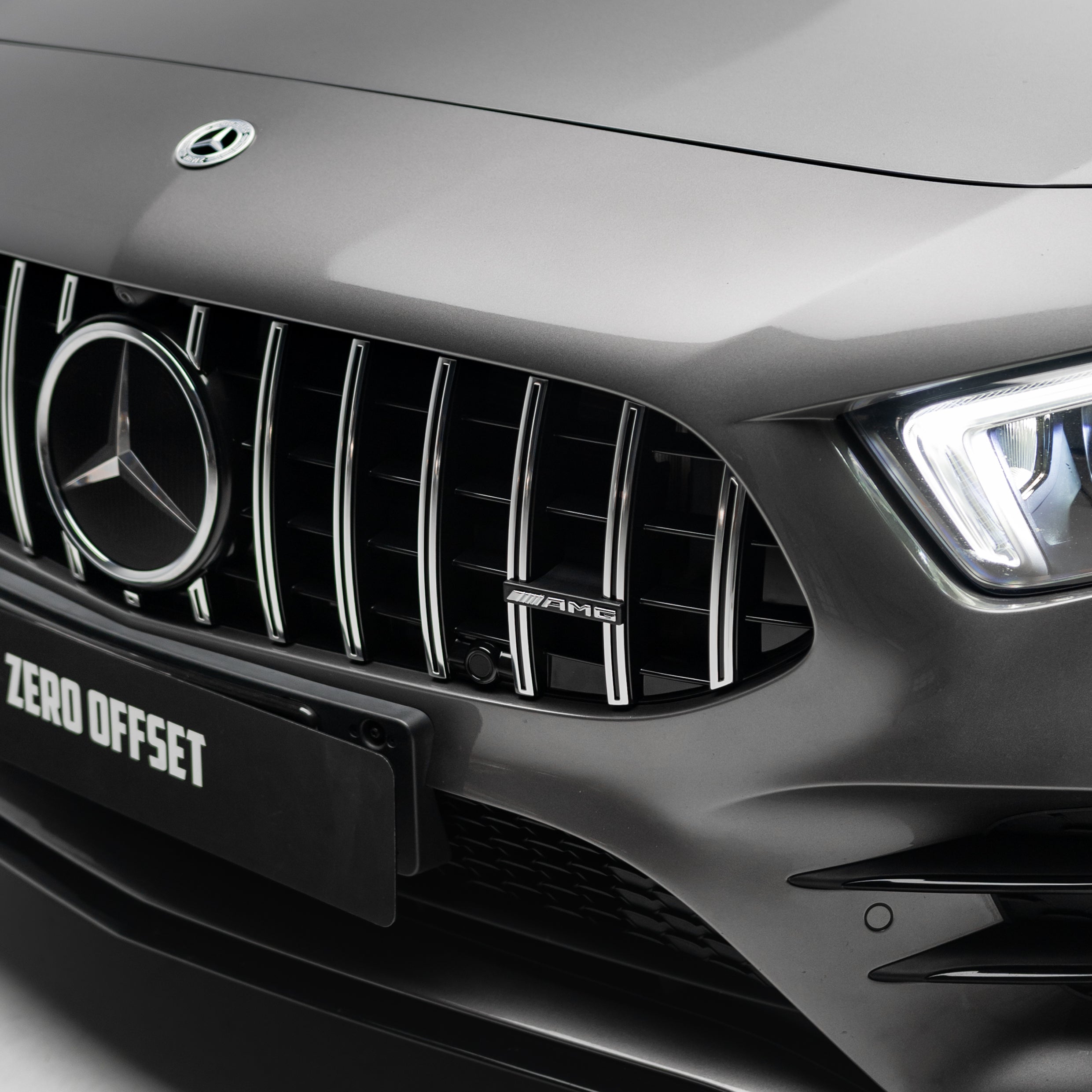 AMG Panamericana Style Grille for Mercedes-Benz A Class W177 Hatch / V177 Sedan 2019-2023 - Silver