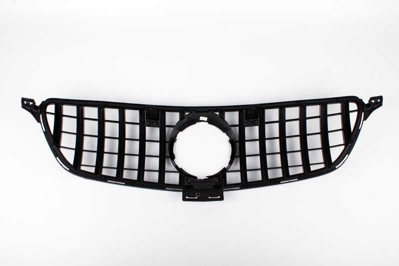 AMG Panamericana Style Grille for Mercedes-Benz GLE Class W292 Wagon C292 Coupe - Silver 2015-2019