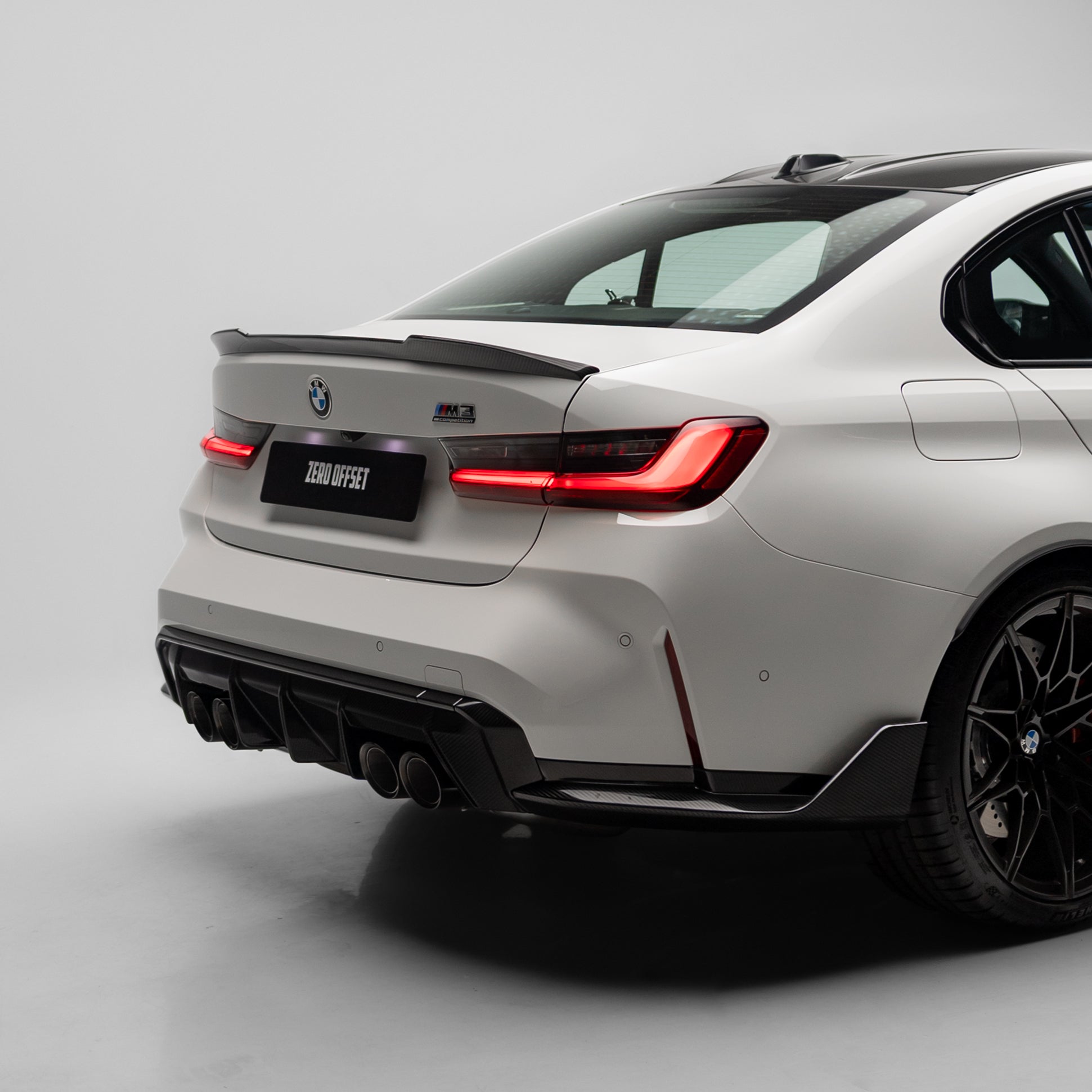 M-Performance Style Pre Pregged Dry Carbon Diffuser for BMW M3 G80 G81 / M4 G82 G83 (Standard Quad Tip) 2020+