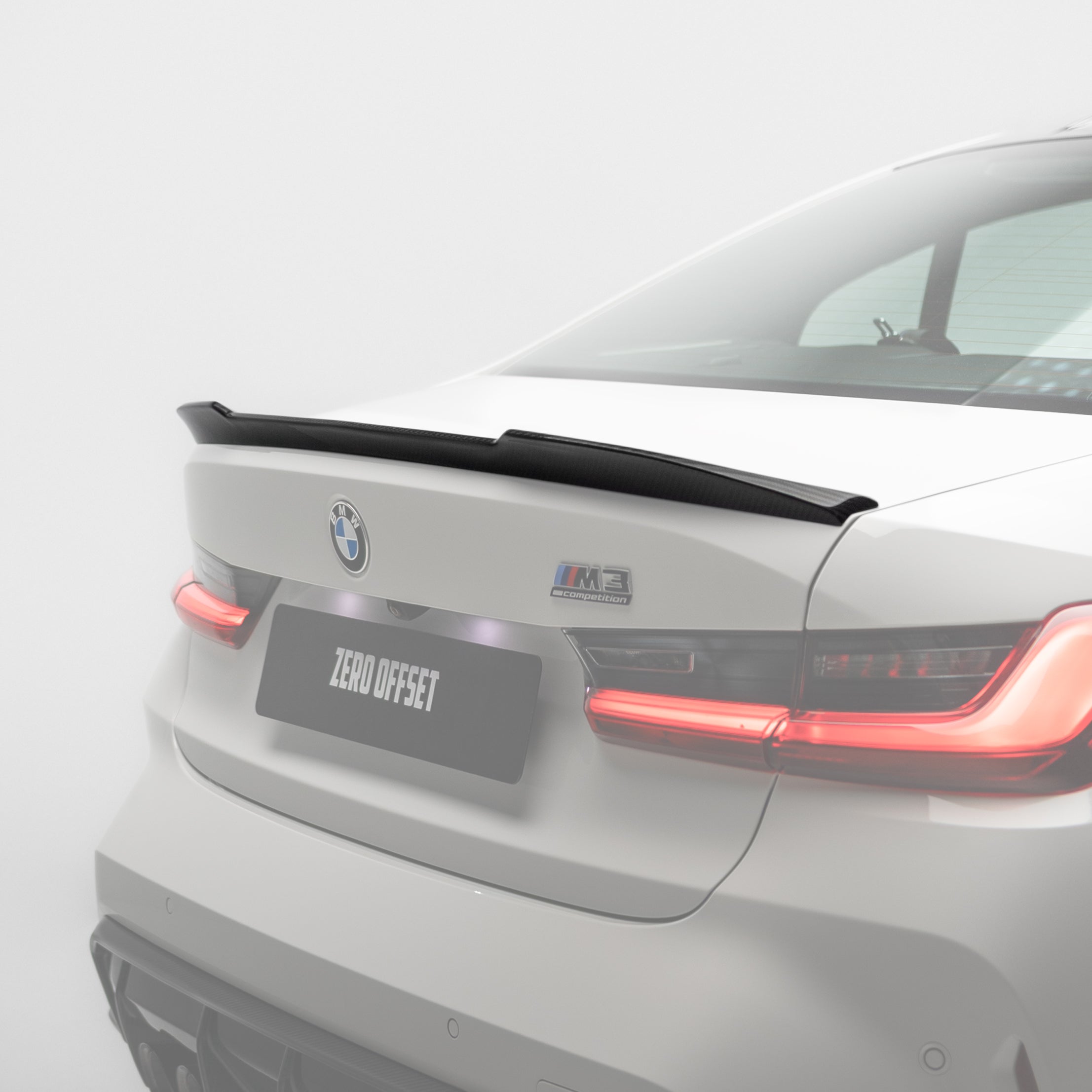 CS Style Pre Pregged Dry Carbon Fiber Spoiler for BMW 3 Series G20 / M3 G80 2020+