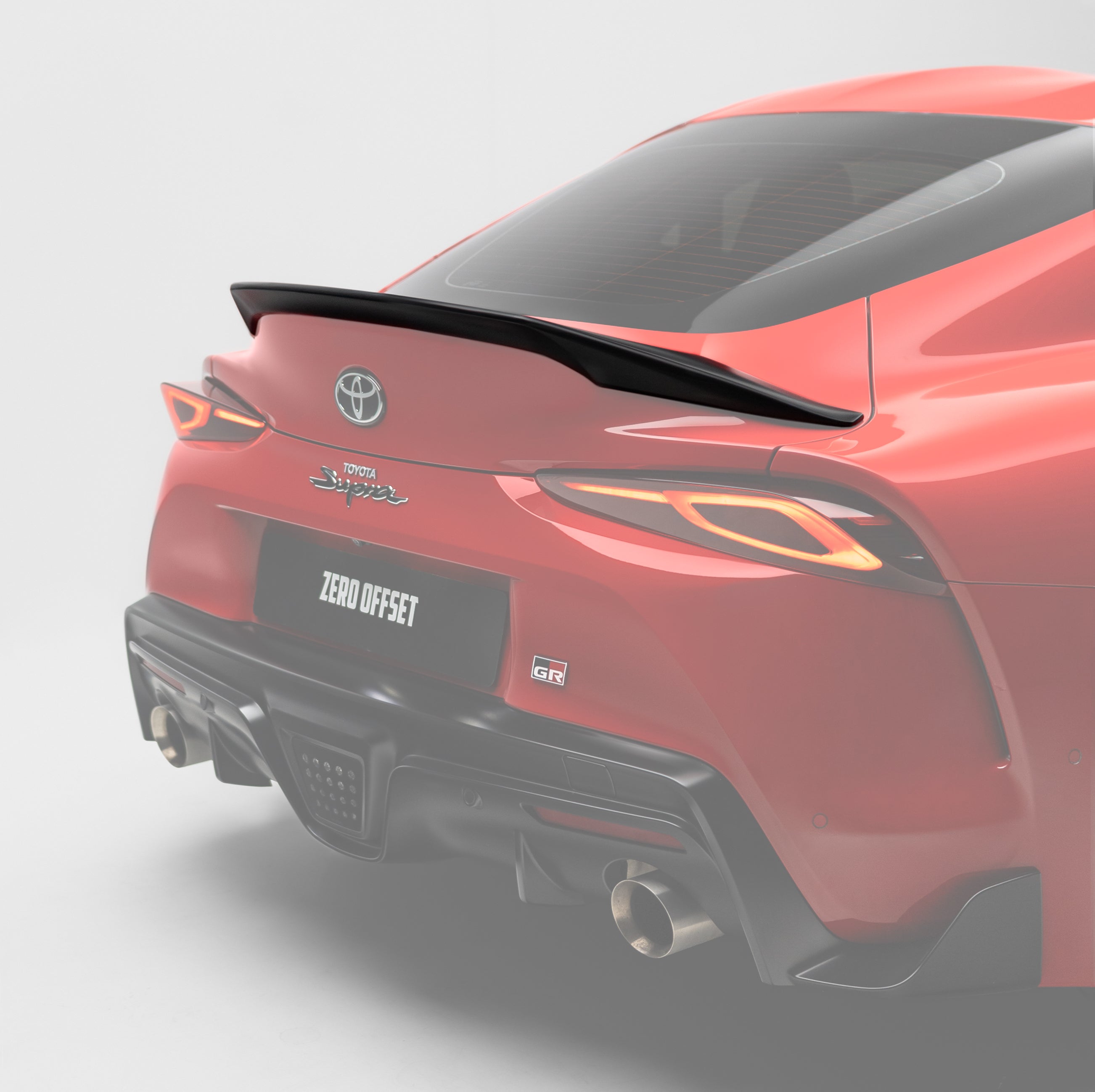 TRD Style Spoiler for Toyota Supra A90 2019+ (ABS)