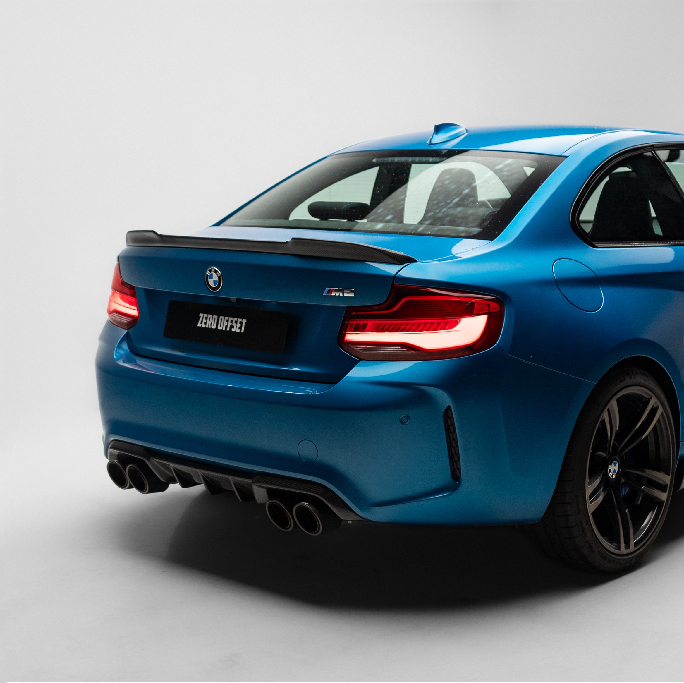 CS Style Pre Pregged Dry Carbon Fiber Trunk Lid Spoiler for BMW 2 Series M2 F22 F87 2014-2021