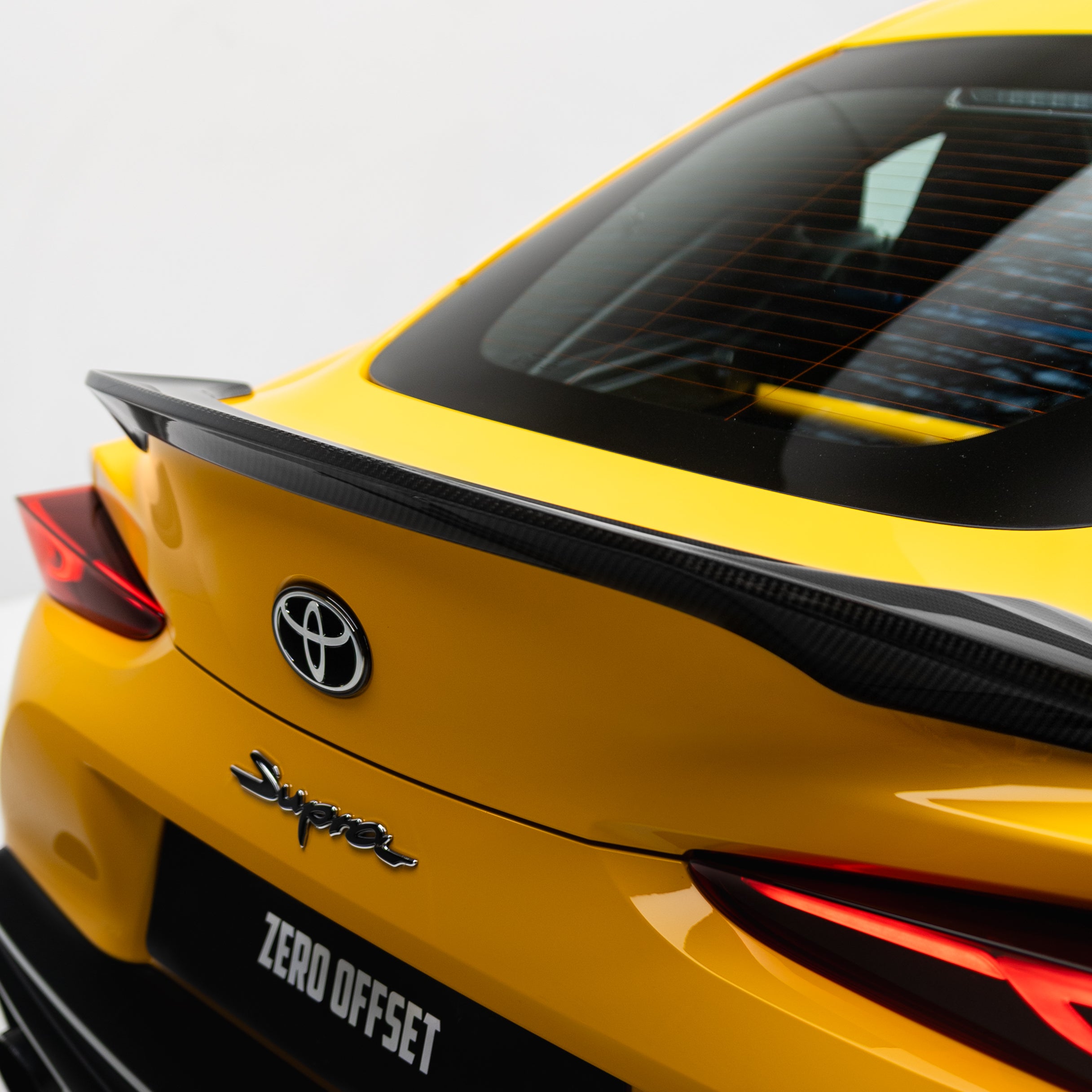 TRD Style Pre Pregged Dry Carbon Fibre Spoiler for Toyota Supra A90 2019+