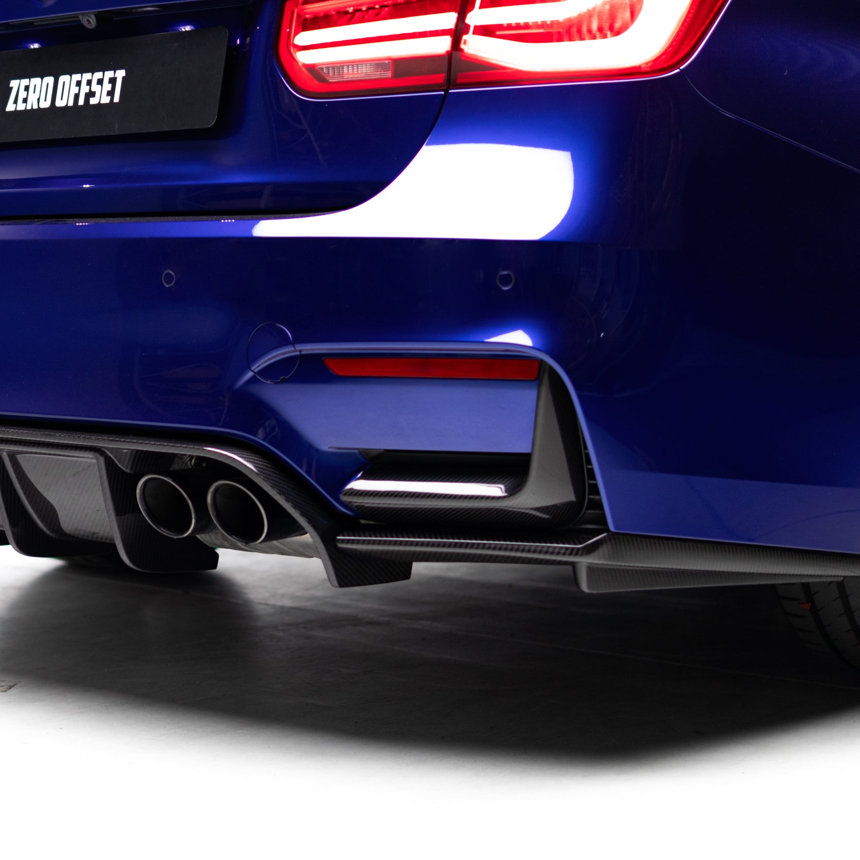 Vorsteiner Style Pre Pregged Carbon Fiber Rear Diffuser for BMW M3 F80 / M4 F82 F83 2014-2020