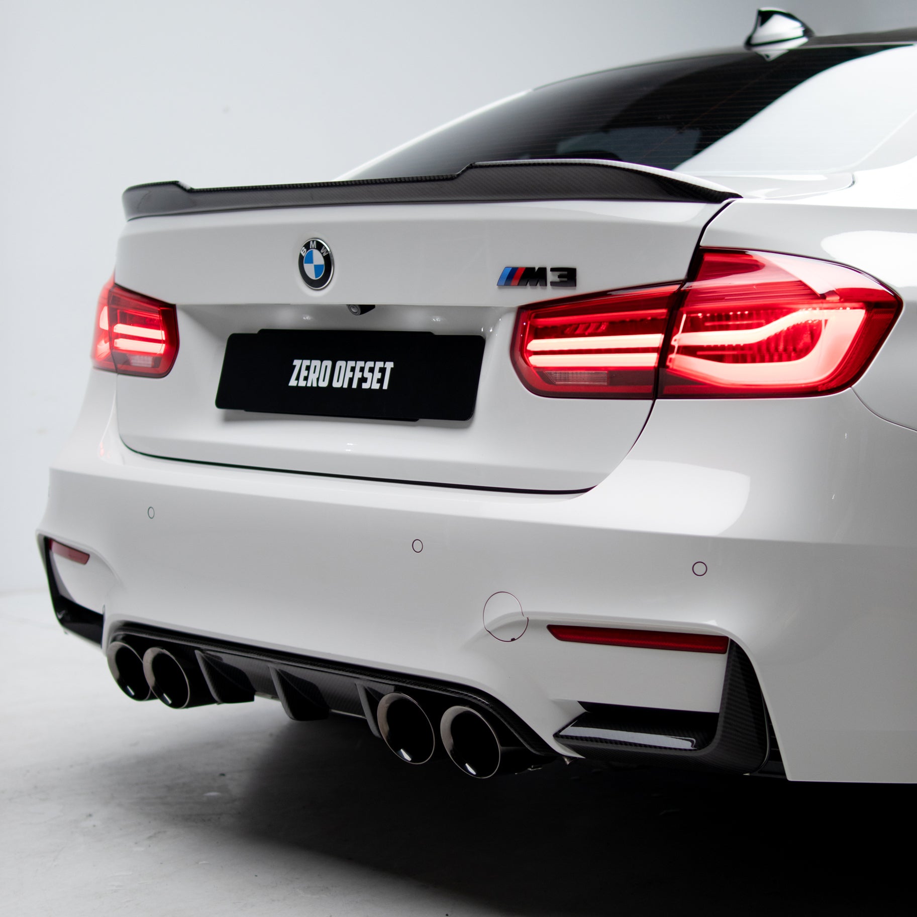 CS Style Pre Pregged Dry Carbon Fiber Spoiler for BMW 3 Series F30 2013-2018 / M3 F80 2013-2020