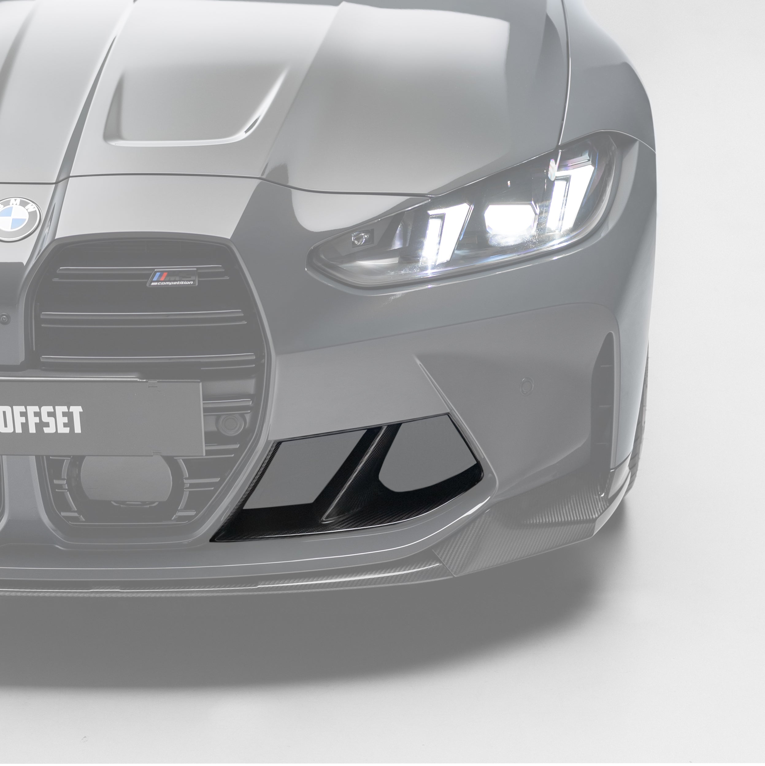 M Performance Style Pre Pregged Dry Carbon Front Ducts for BMW M3 G80 G81 / M4 G82 G83 2020+