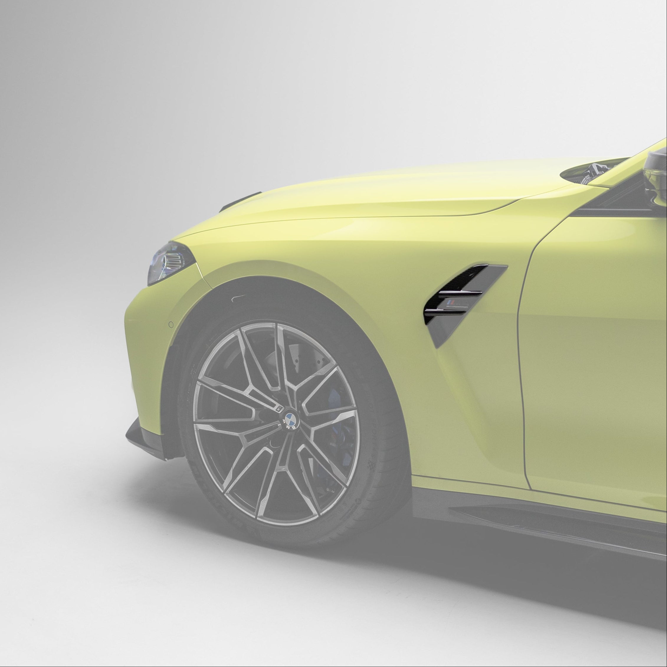 OEM Style Pre Pregged Dry Carbon Fender Vent Cover for BMW M4 G82 G83 2020+