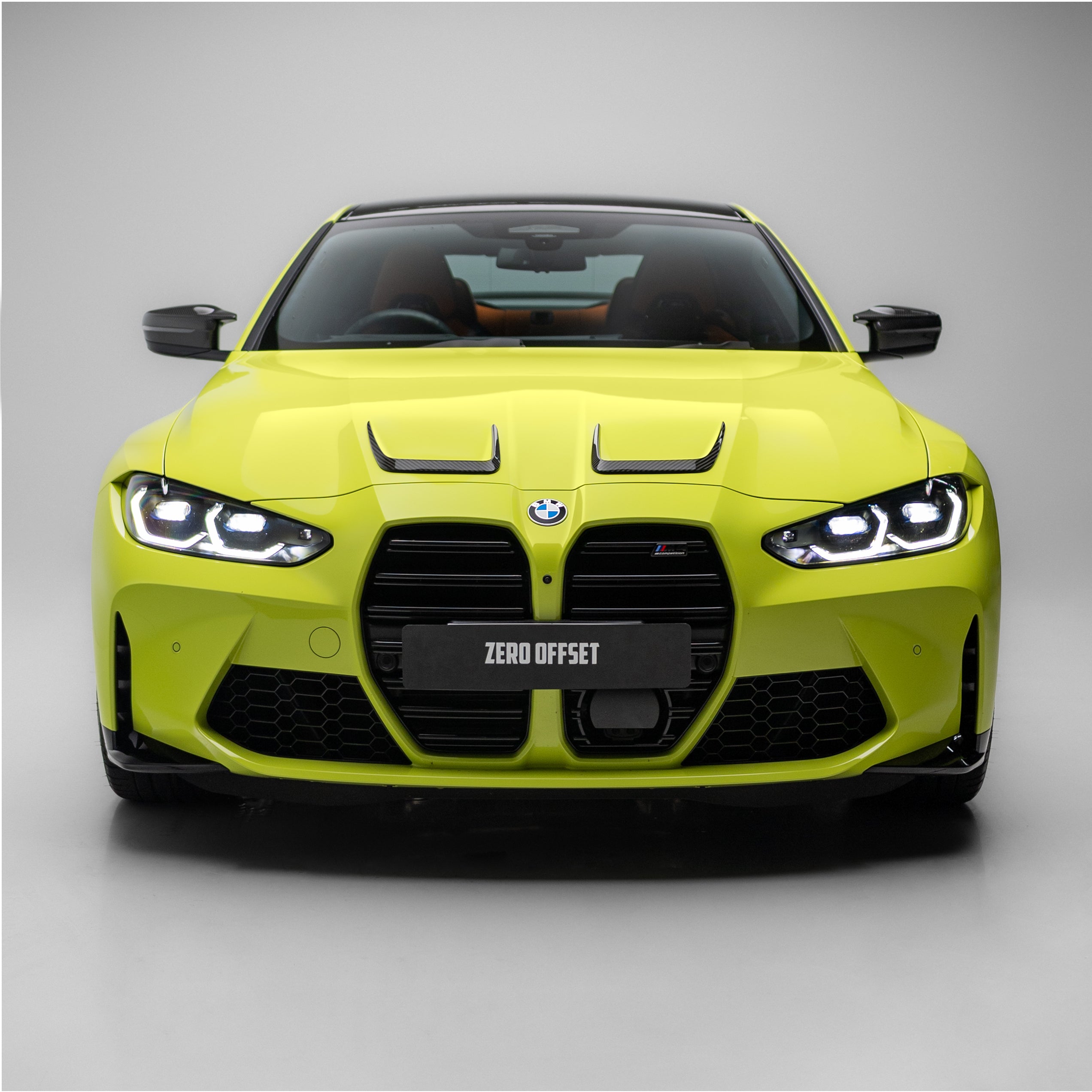 Sooqoo Pre Pregged Dry Carbon Hood Vent Trim for BMW M3 G80 G81 / M4 G82 G83 2020+