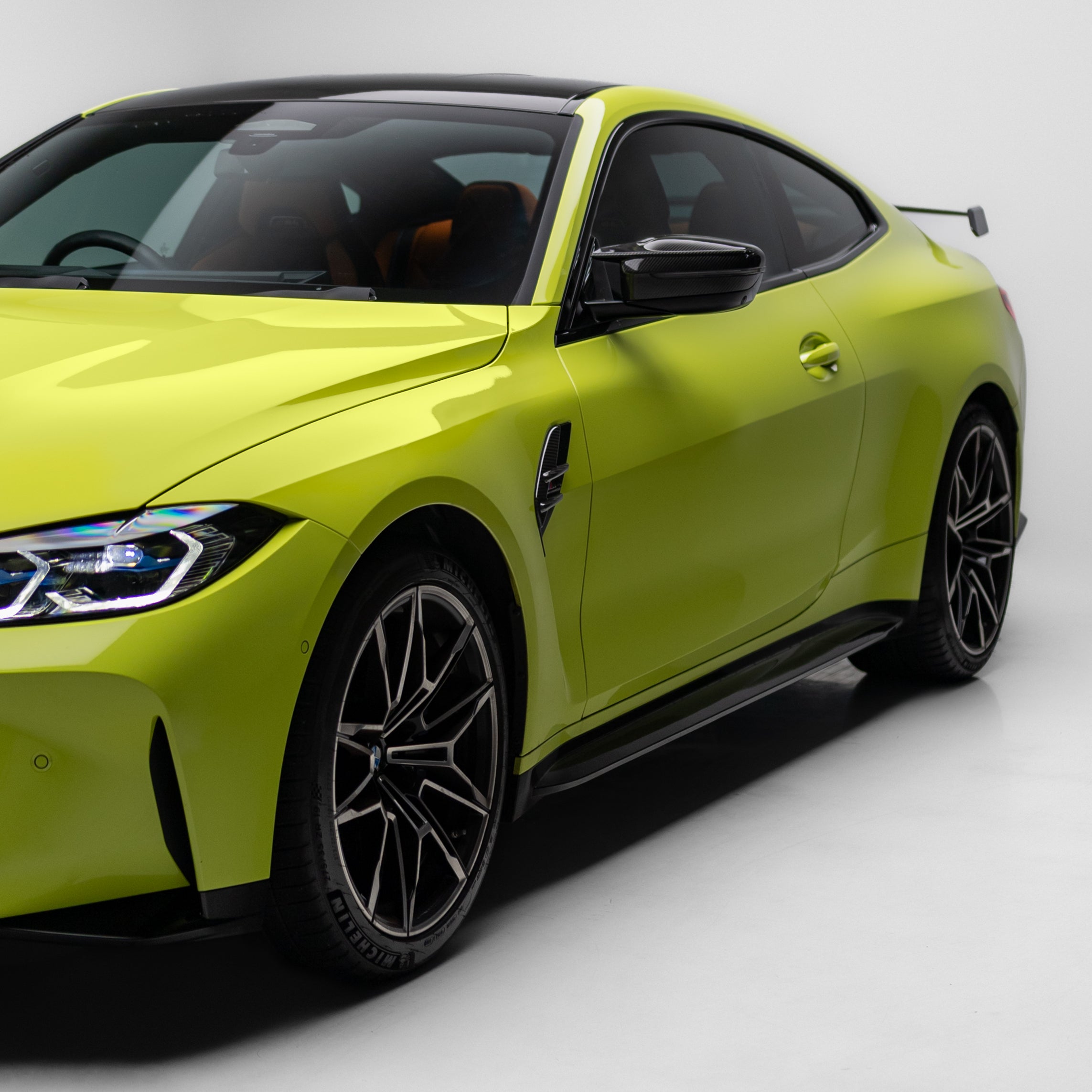 OEM Style Pre Pregged Dry Carbon Fender Vent Cover for BMW M4 G82 G83 2020+