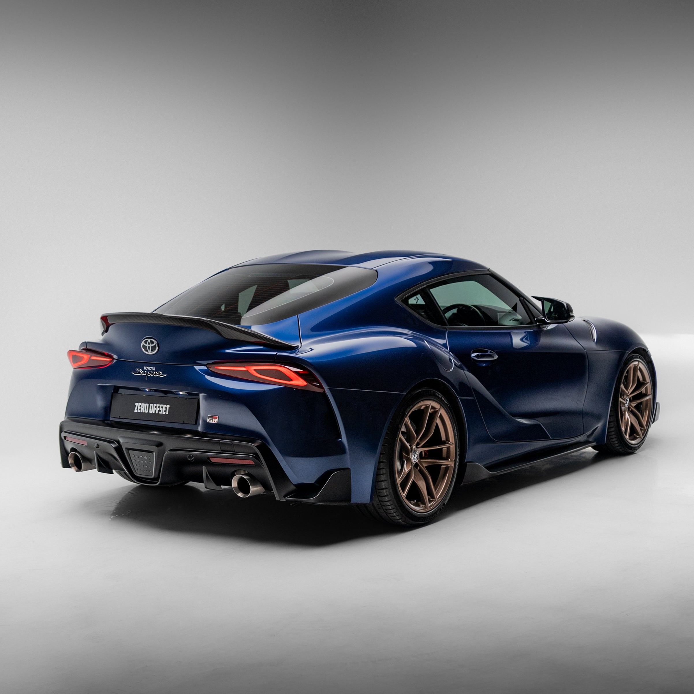 TRD Style Pre Pregged Dry Carbon Fibre Spoiler for Toyota Supra A90 2019+