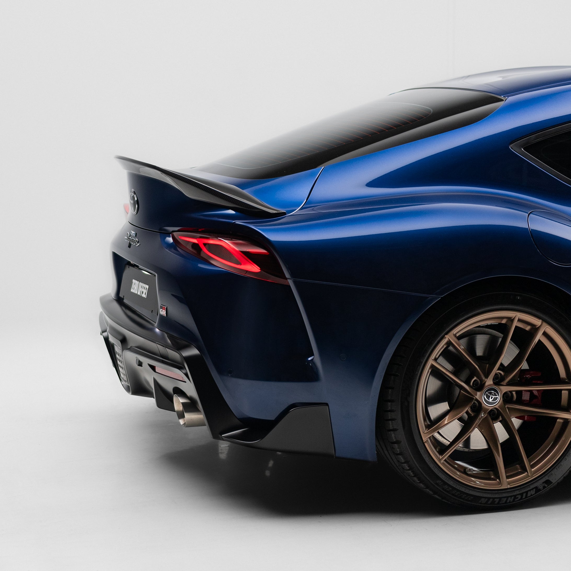 TRD Style Pre Pregged Dry Carbon Fibre Spoiler for Toyota Supra A90 2019+