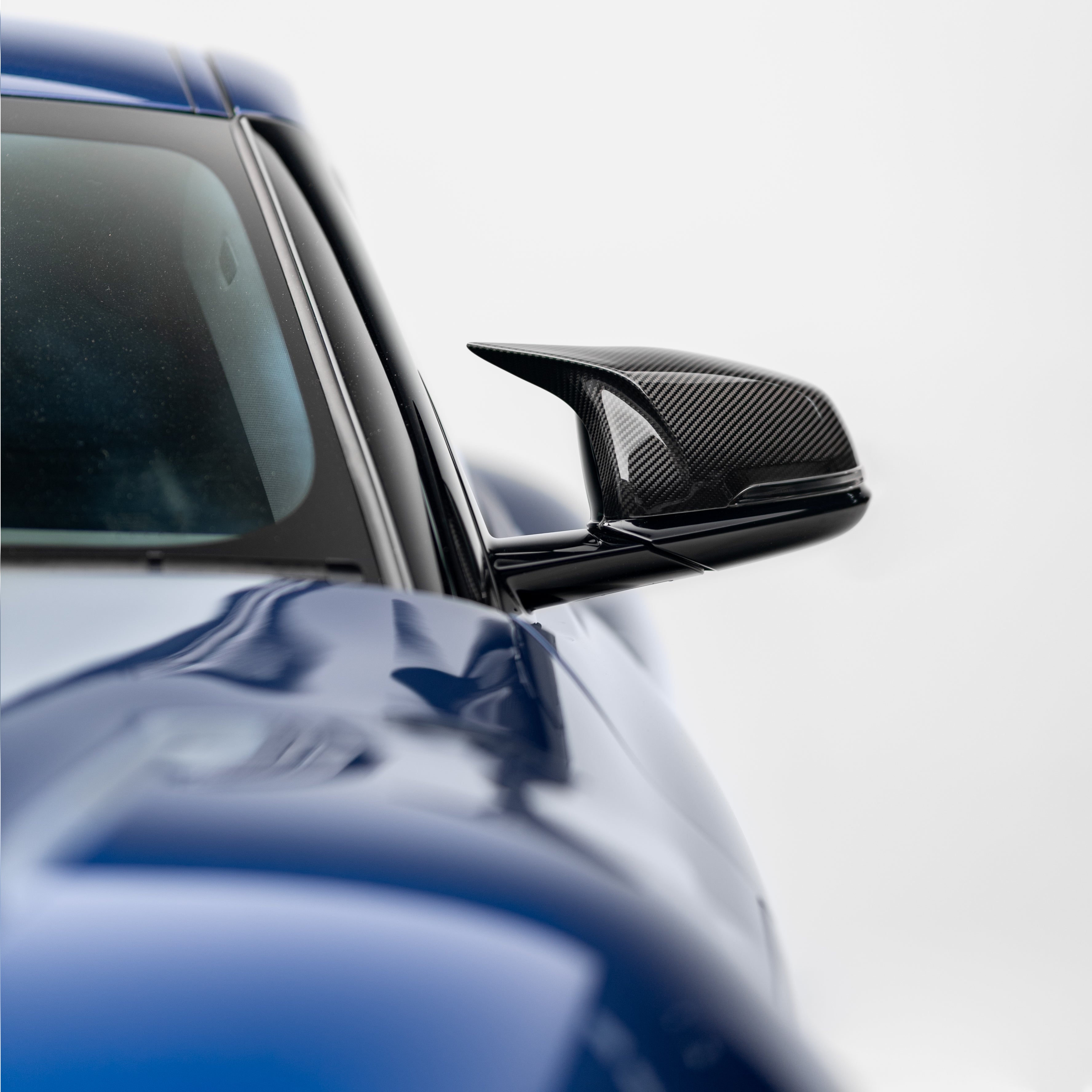 M Performance Style Pre Pregged Dry Carbon Fiber Mirror Caps for BMW 1/2 Series X1/X2/Z4 F39 F40 F44 F48 G29 & Toyota Supra A90