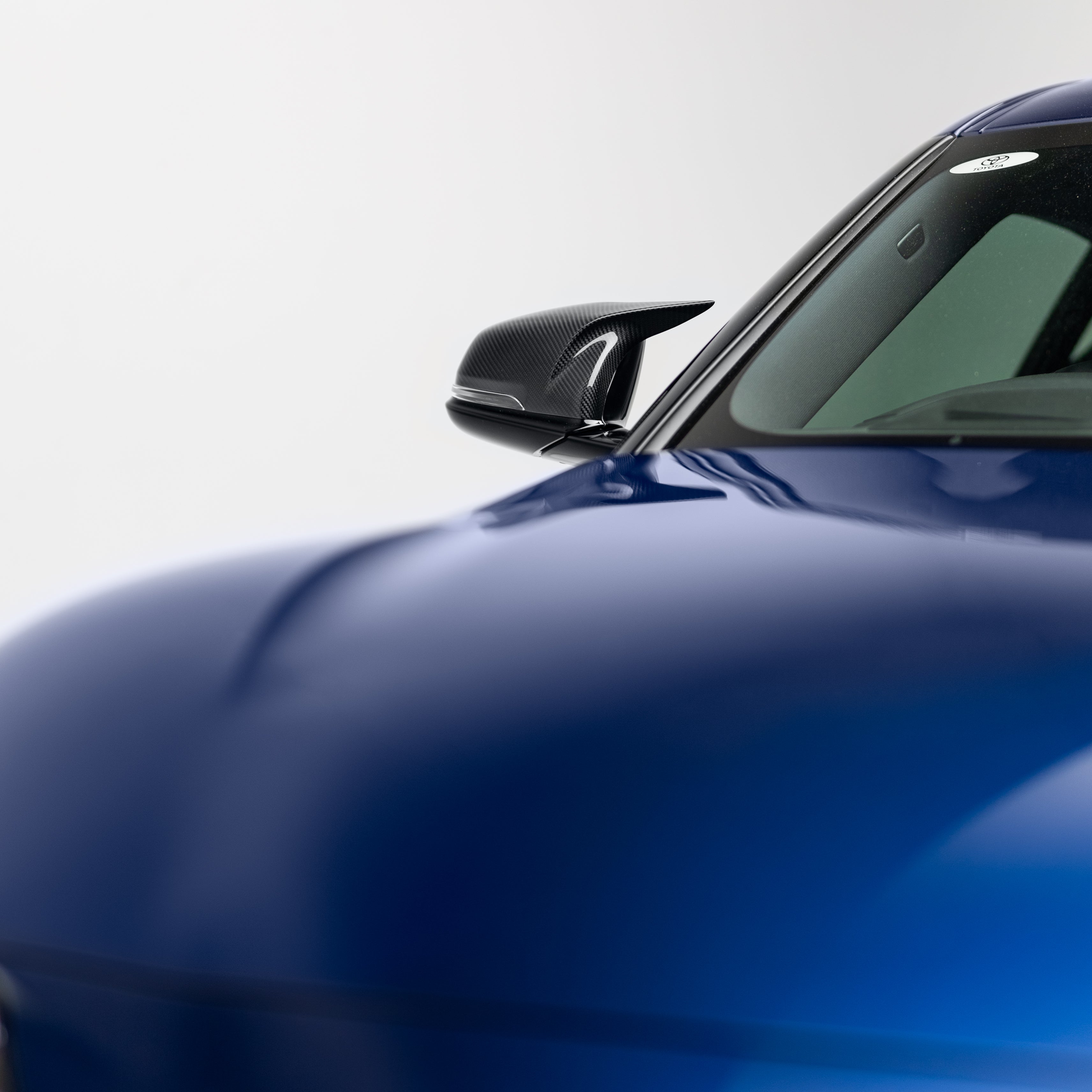 M Performance Style Pre Pregged Dry Carbon Fiber Mirror Caps for BMW 1/2 Series X1/X2/Z4 F39 F40 F44 F48 G29 & Toyota Supra A90