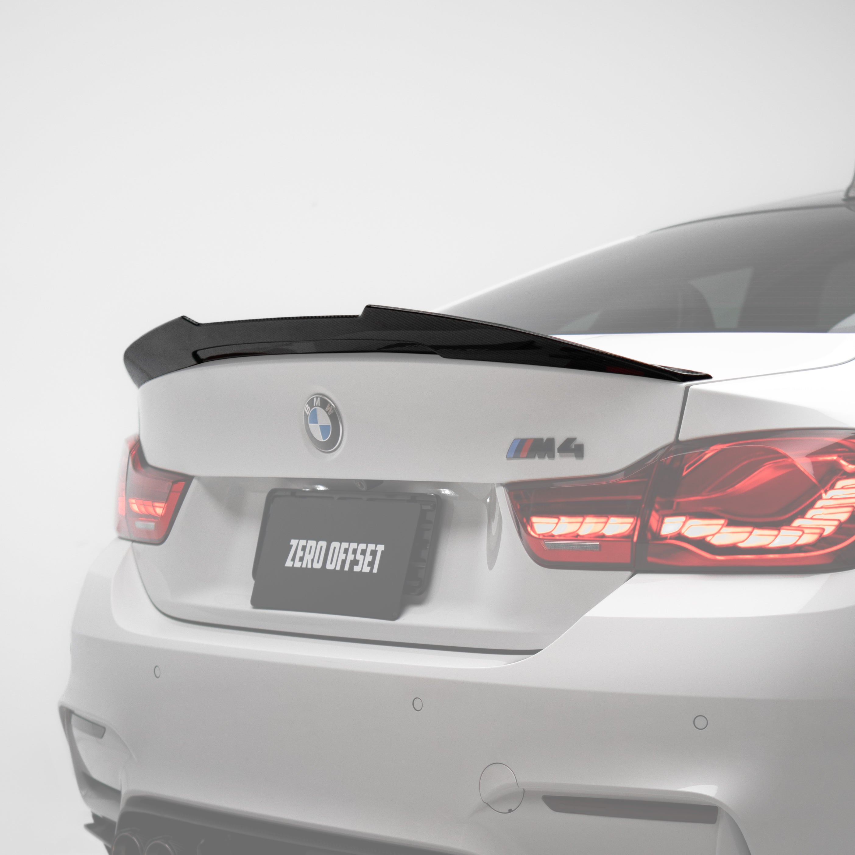PSM Spoiler Pre Pregged Dry Carbon Fiber Style for BMW M4 F82 2014-2020