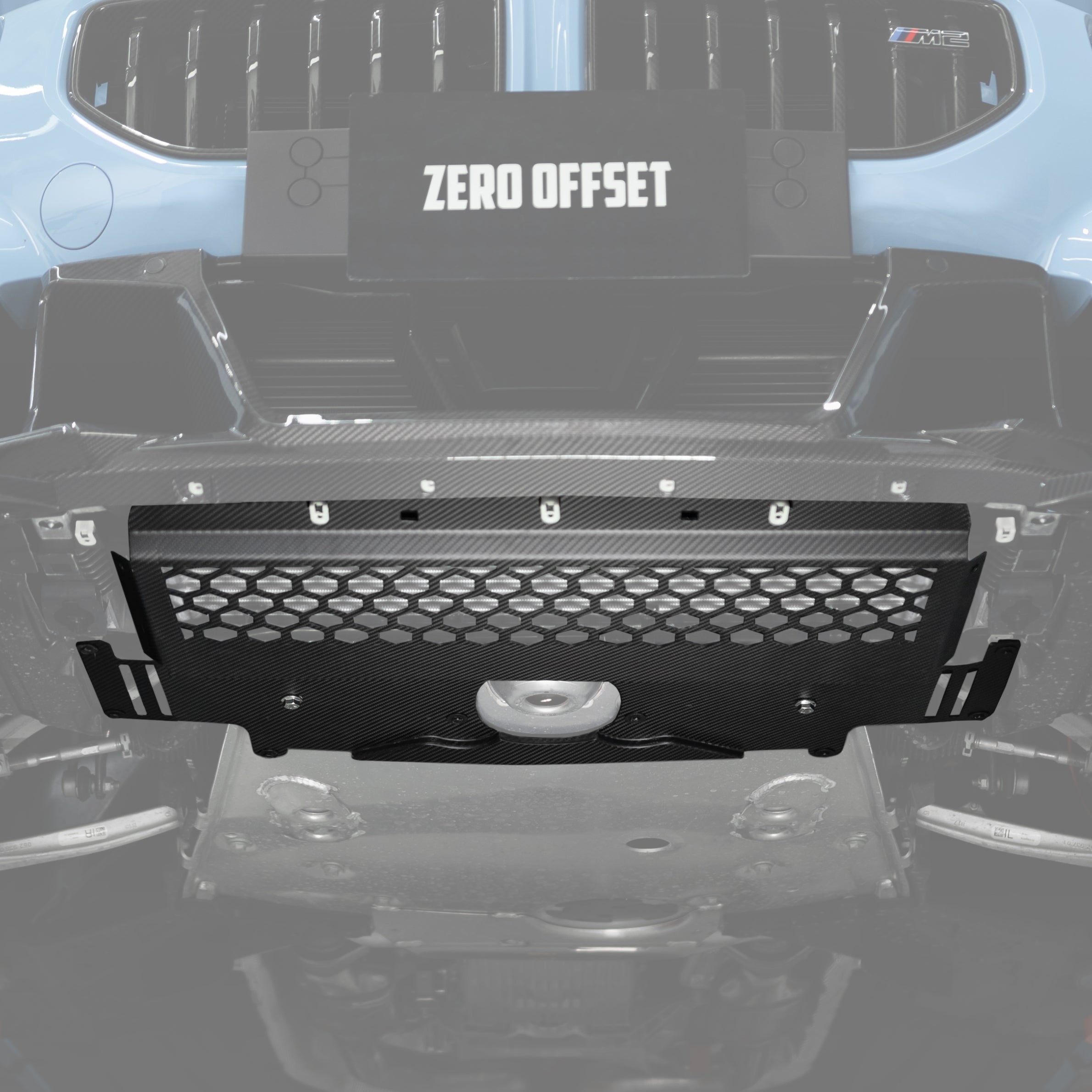 Sooqoo Pre Pregged Dry Carbon Fiber Skid Plate - BMW M2 G87 / M3 G80 G81 / M4 G82 G83 2020+