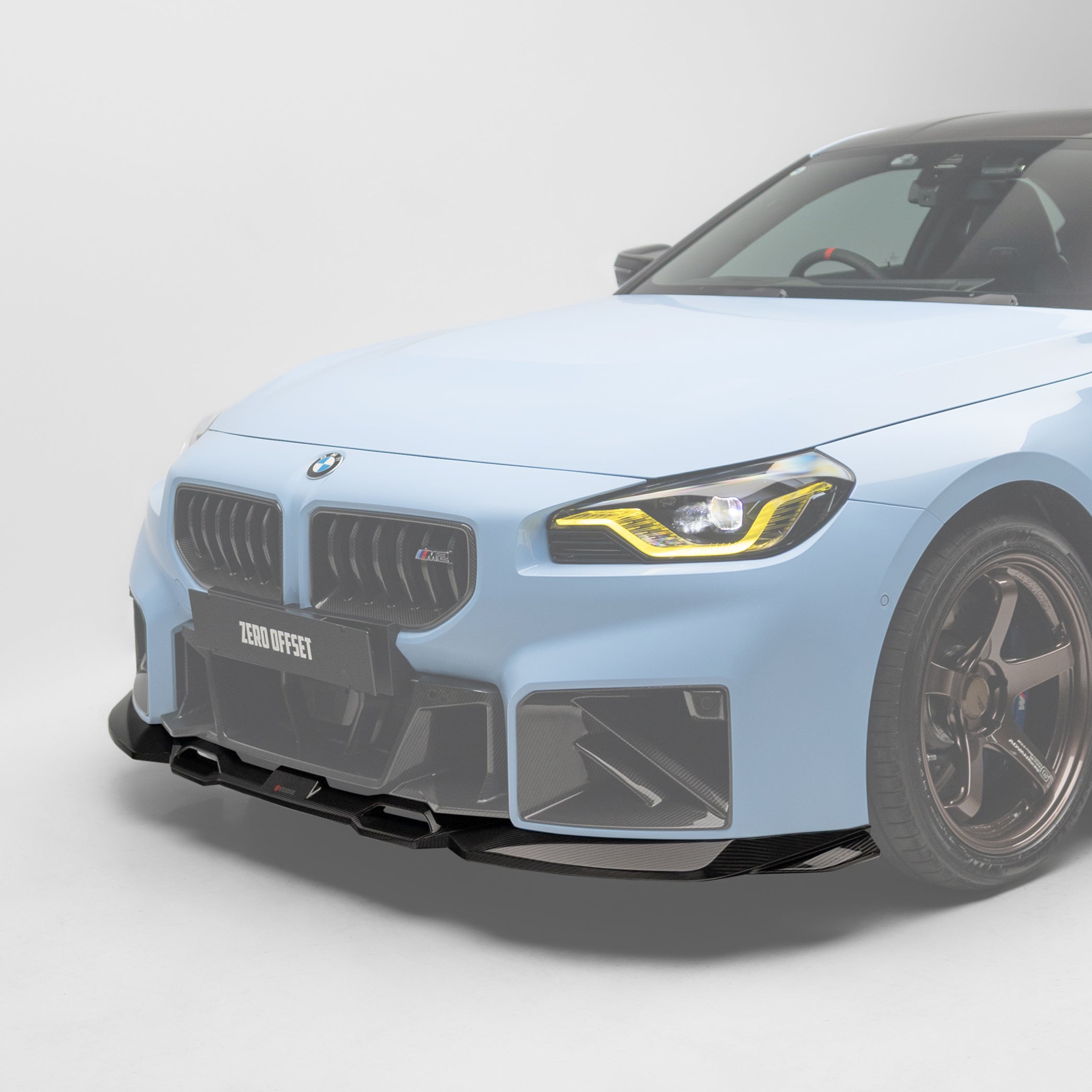 Sooqoo Pre Pregged Dry Carbon Fiber Front Lip Type A for BMW M2 G87 2023+