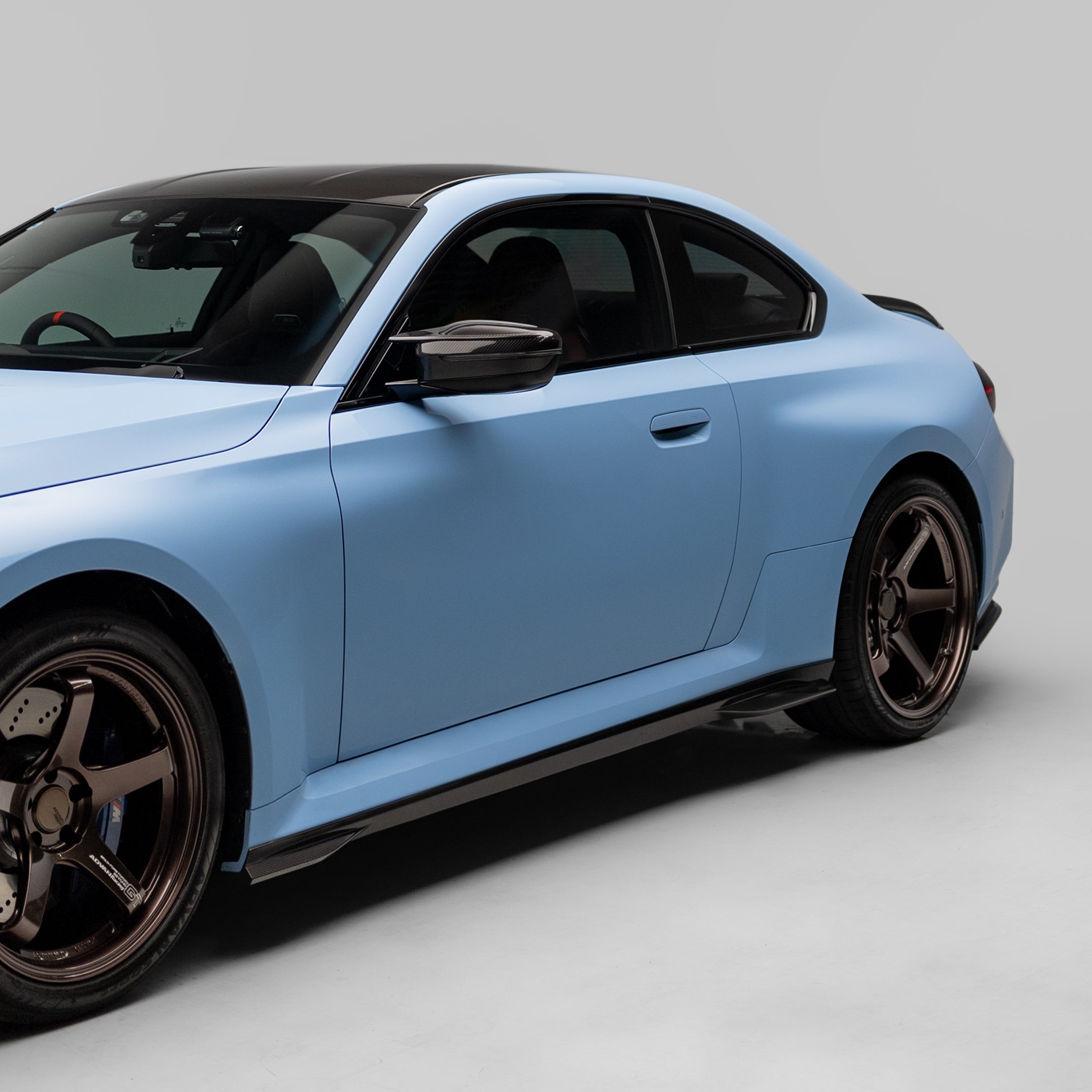 Sooqoo Pre Pregged Dry Carbon Fiber Side Skirts for BMW M2 G87 2023+