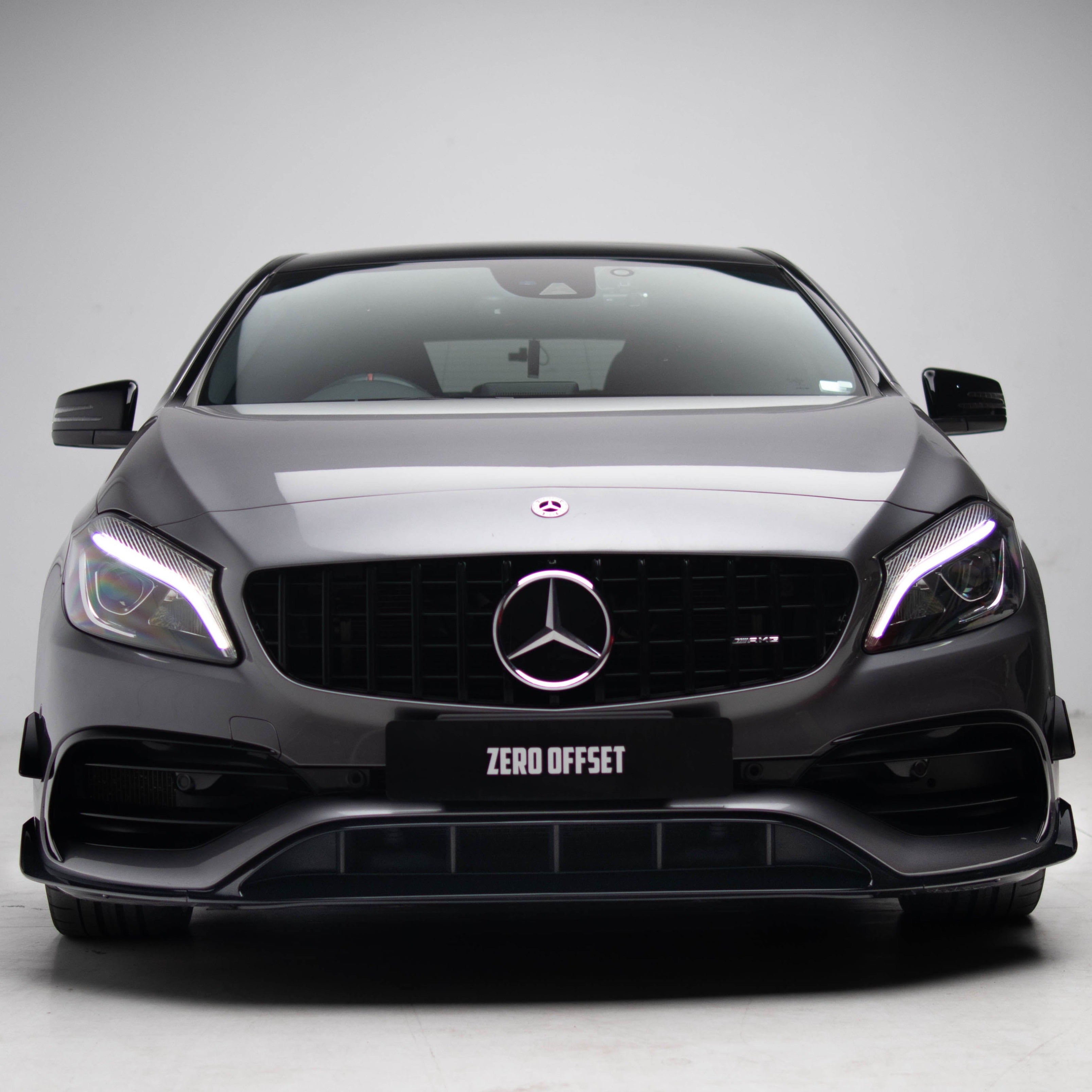 AMG Panamericana Style Grille for Mercedes-Benz A Class W176 2016-2018 - Black