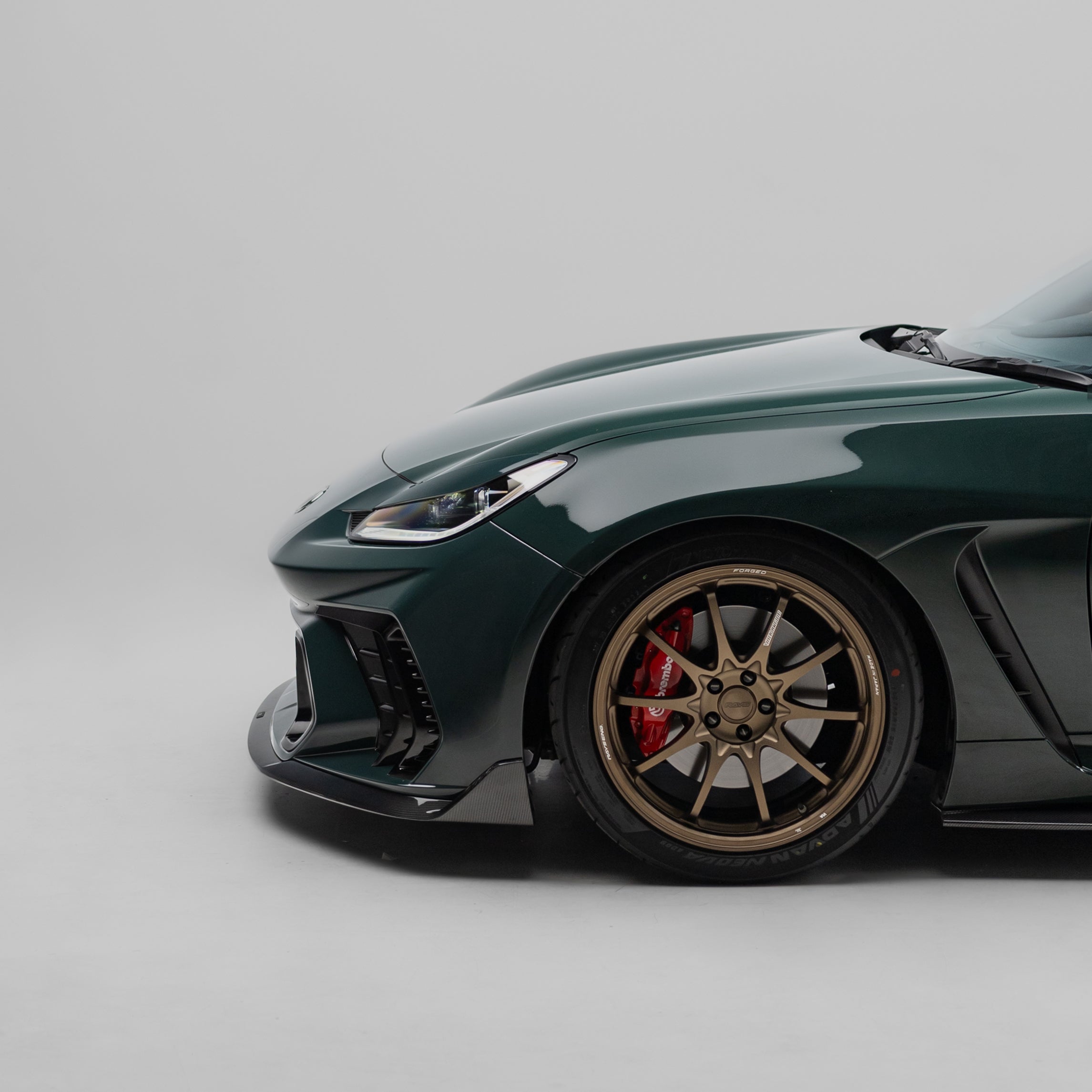 Carbon Fiber Front Lip for Toyota GR86 ZN8/Subaru BRZ ZD8 (Adro Bumper) 2022+