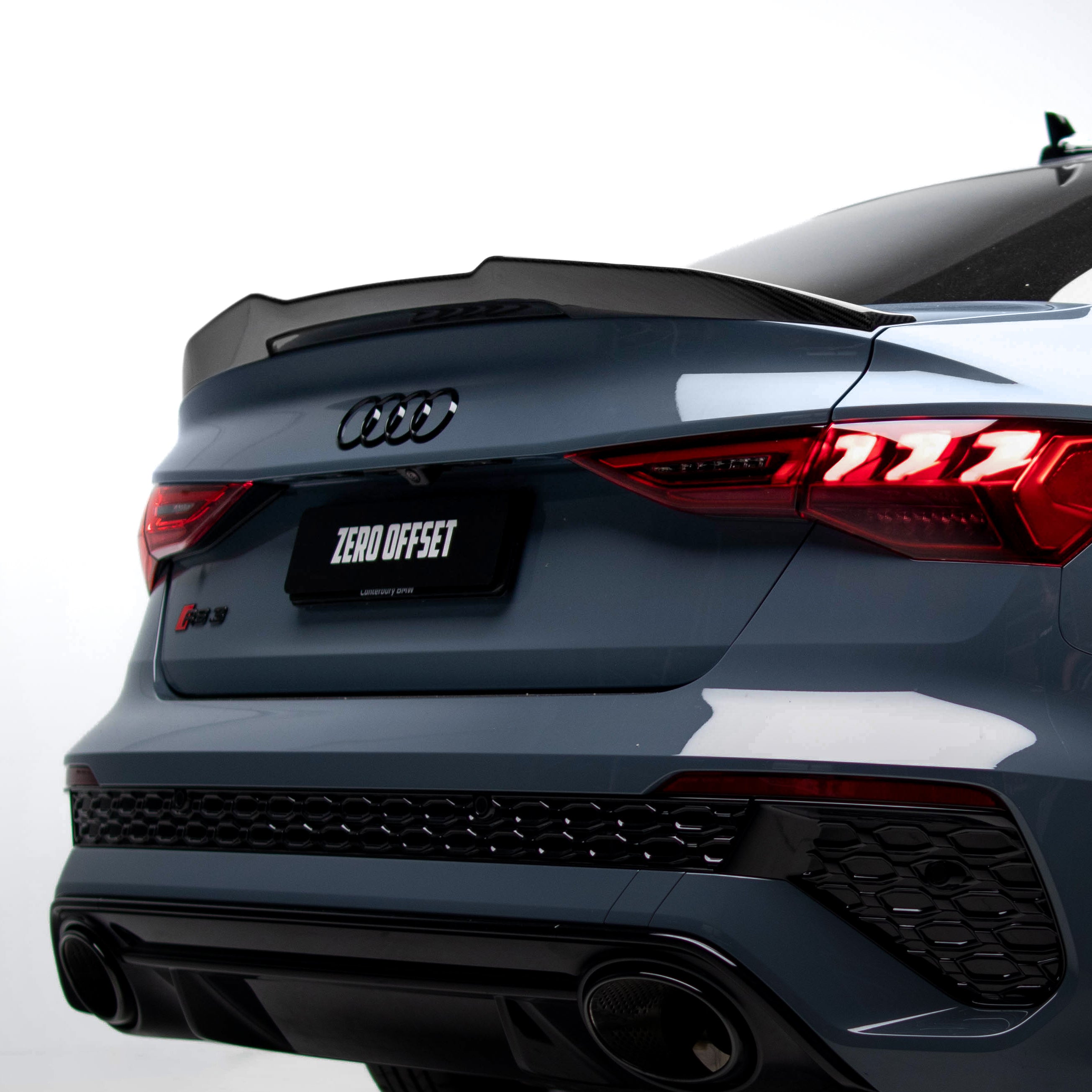 PSM Style Pre Pregged Dry Carbon Fiber Spoiler for Audi A3 / S3 / RS3 8Y Sedan 2021+