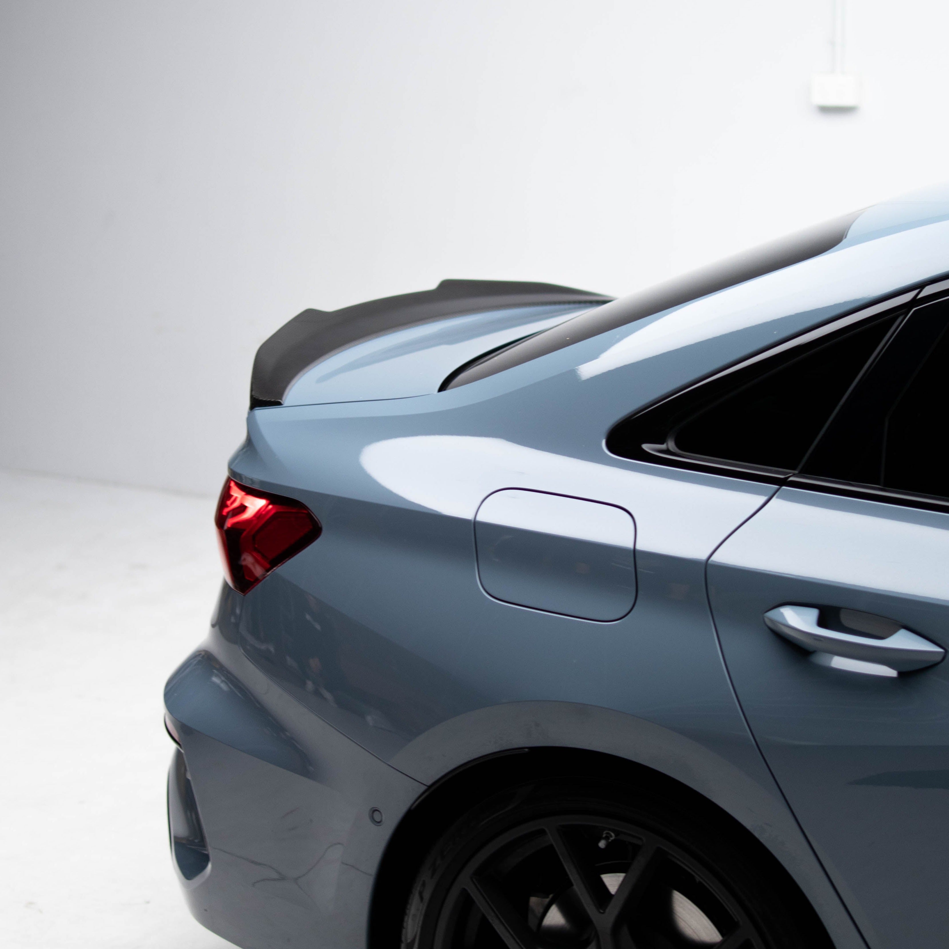 PSM Style Pre Pregged Dry Carbon Fiber Spoiler for Audi A3 / S3 / RS3 8Y Sedan 2021+