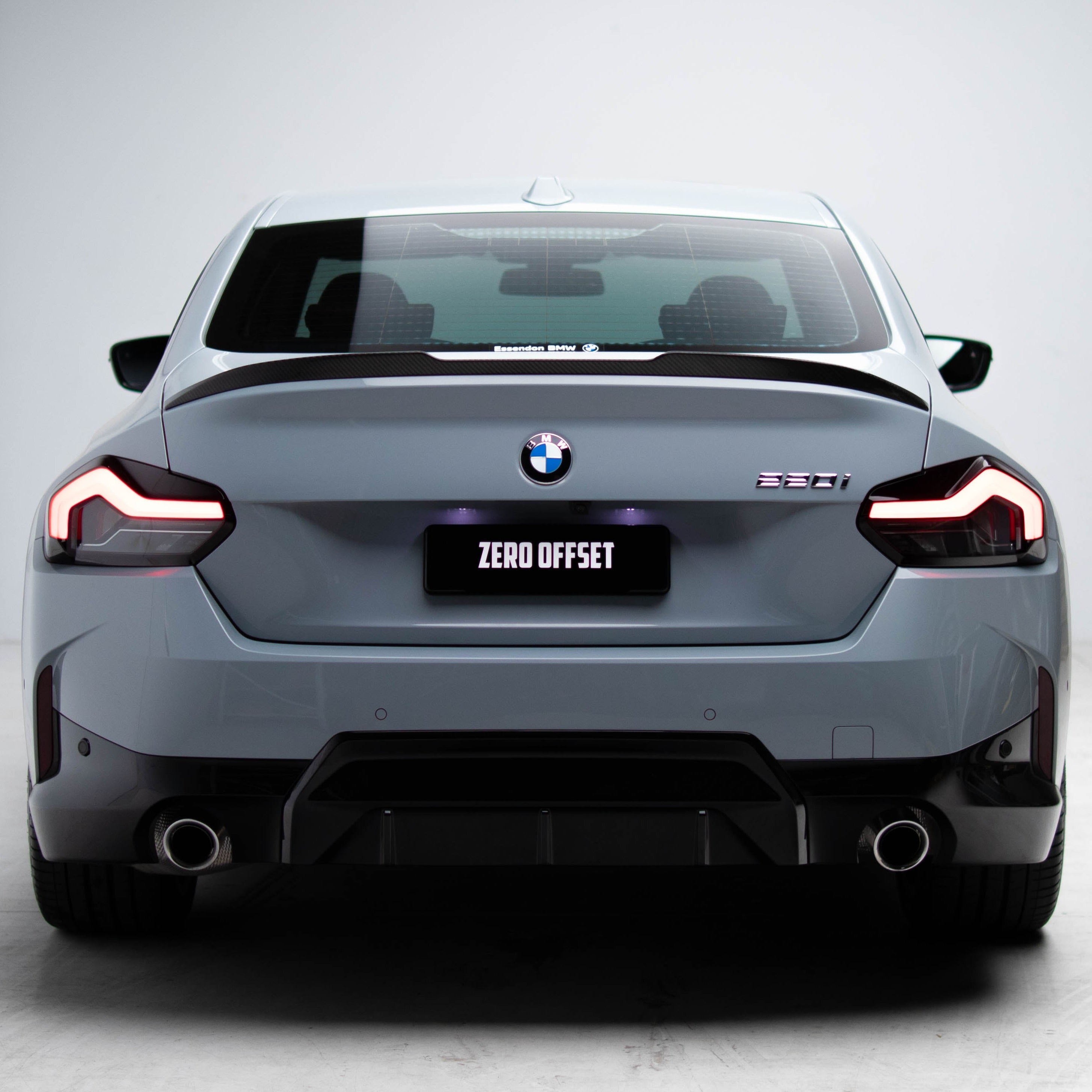 Sooqoo Pre Pregged Dry Carbon Fiber Spoiler for BMW 2 Series Coupe G42 2021+ / M2 G87 2023+