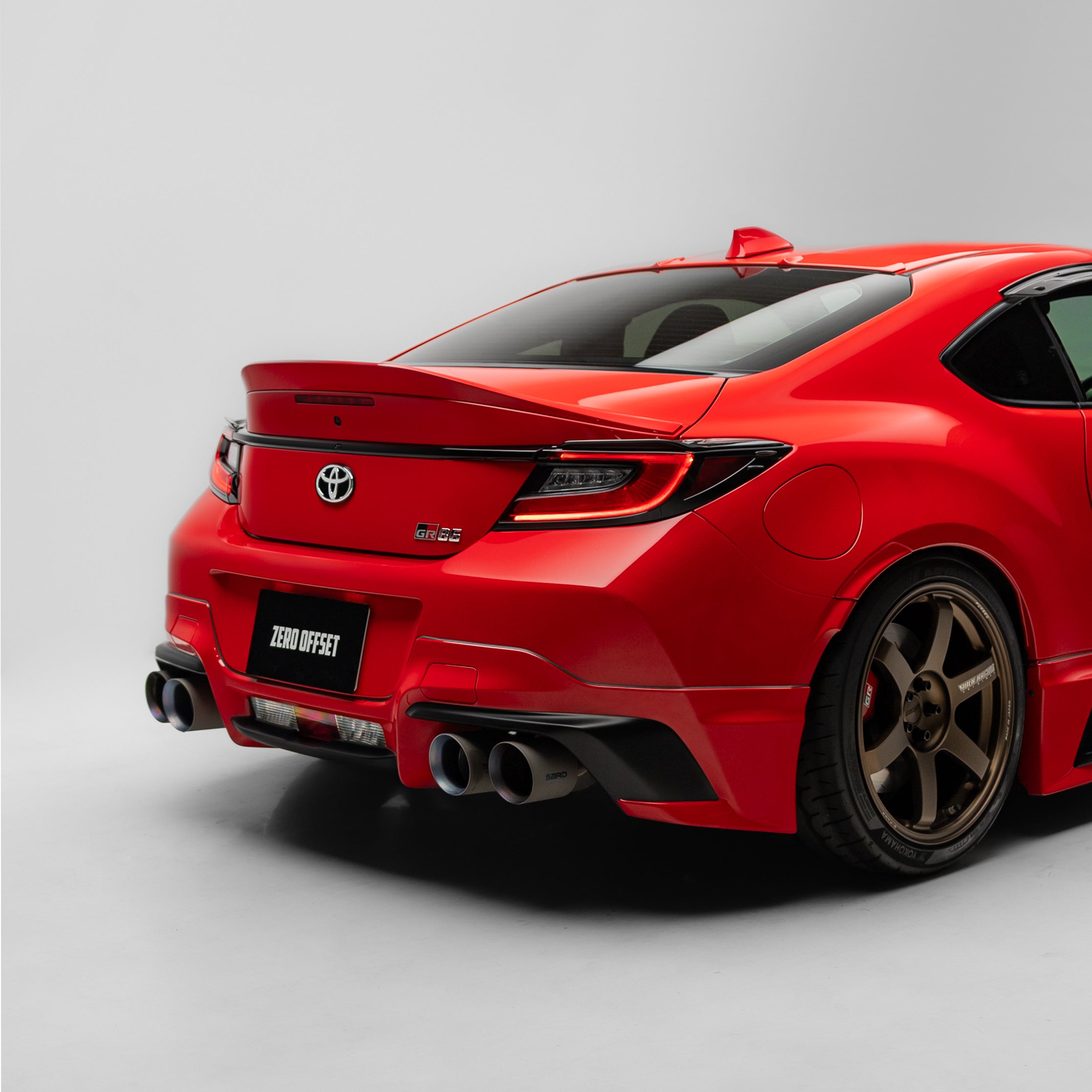 TRD Style Rear Lip for Subaru BRZ (ZD8) / Toyota GR86 (ZN8) 2022+