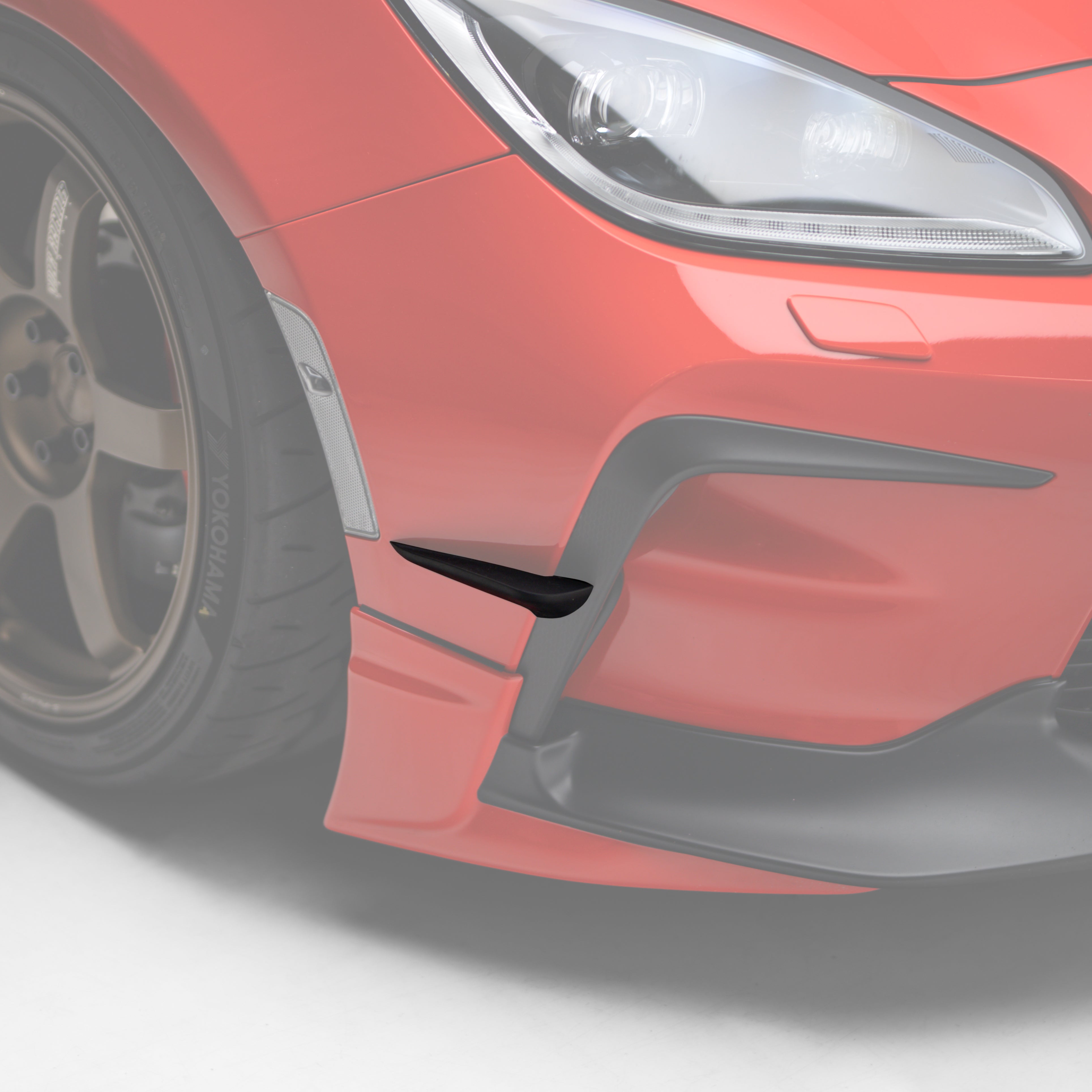 TRD Style Front Canards for Toyota GR86 (ZN8) /2022+