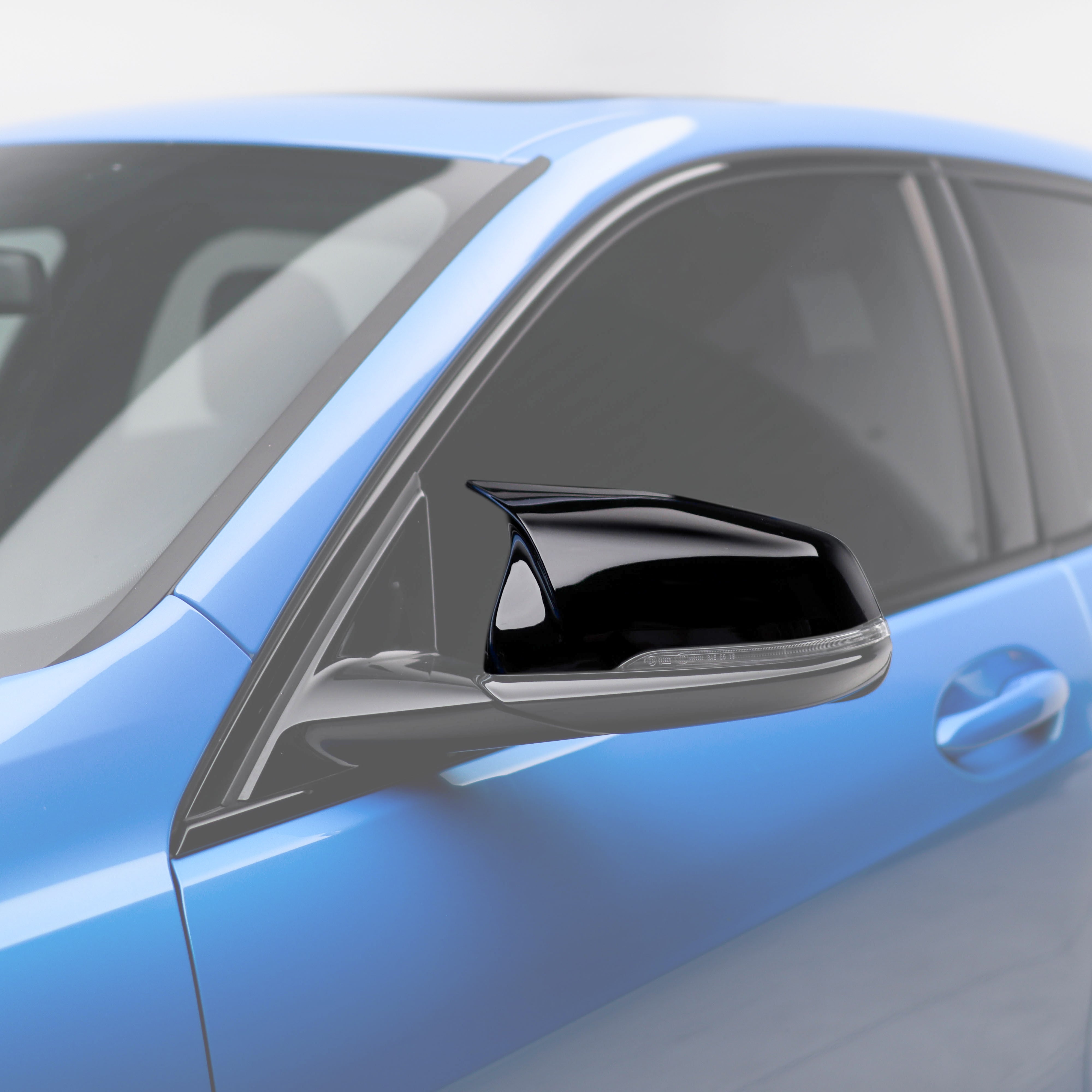 M Performance Style Gloss Black Mirror Caps for BMW 1/2 Series X1/X2/Z4 (F39)(F40)(F44)(F48)(G29) & Toyota Supra A90