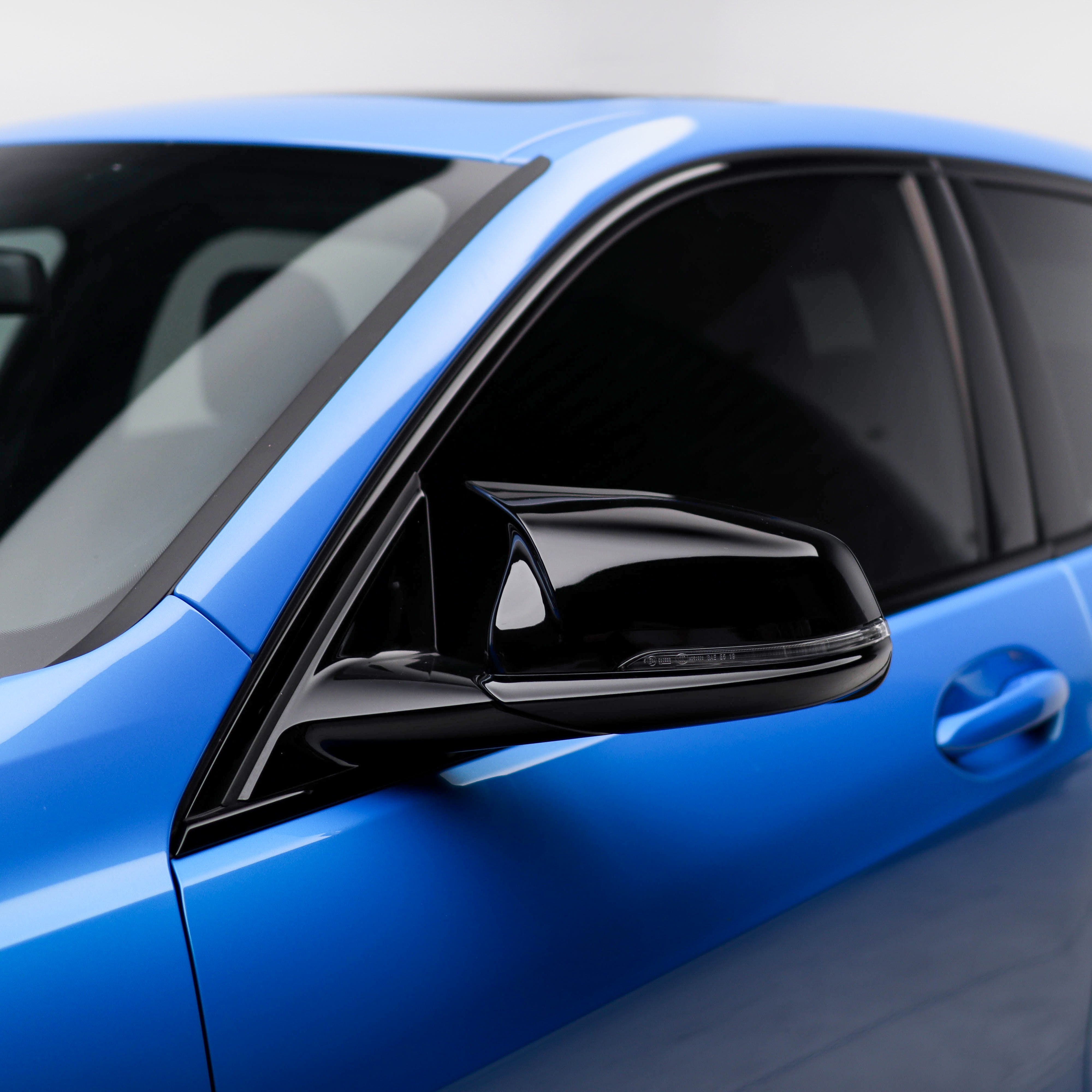M Performance Style Gloss Black Mirror Caps for BMW 1/2 Series X1/X2/Z4 (F39)(F40)(F44)(F48)(G29) & Toyota Supra A90