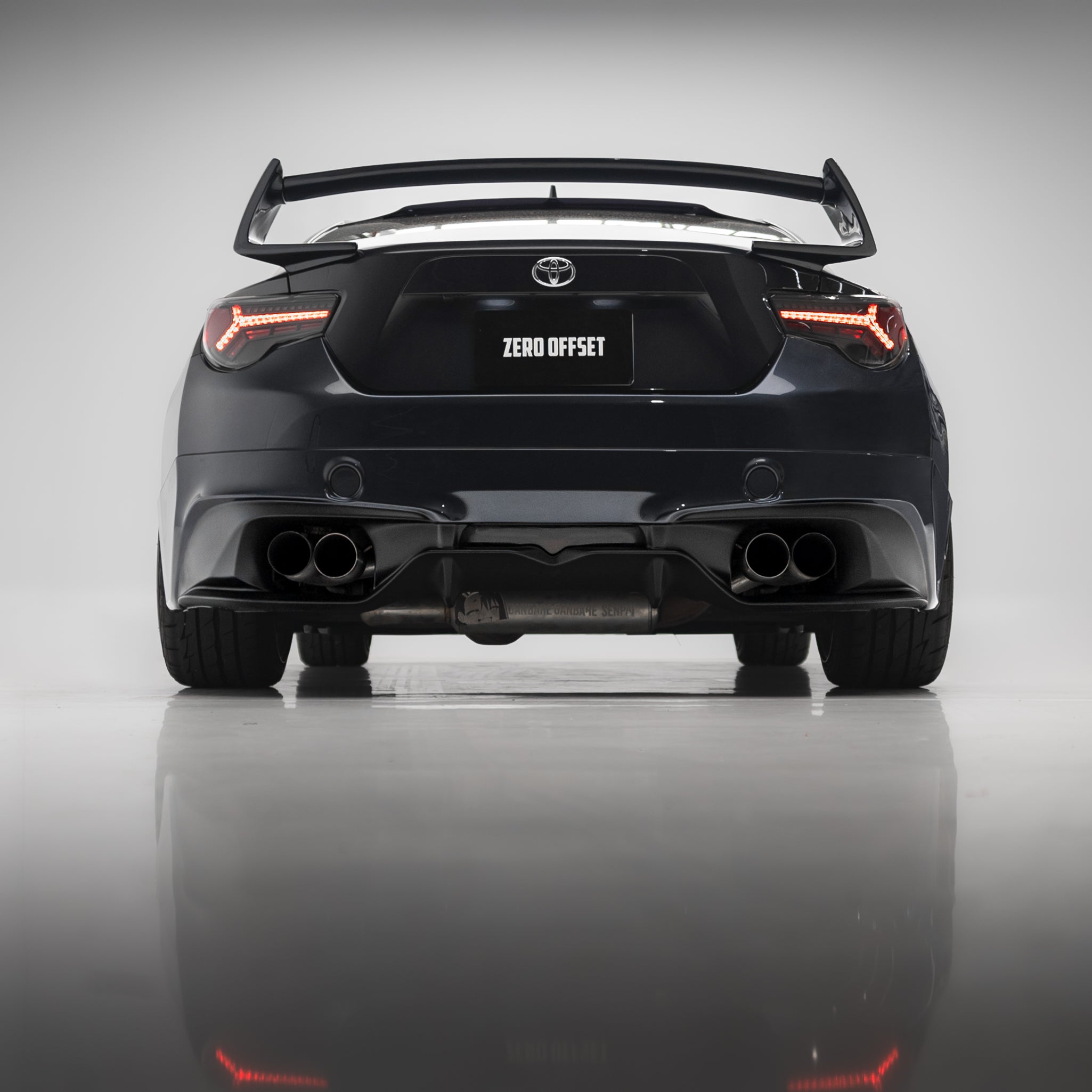 TRD V2 Style Rear Lip for Toyota 86 2012-2021