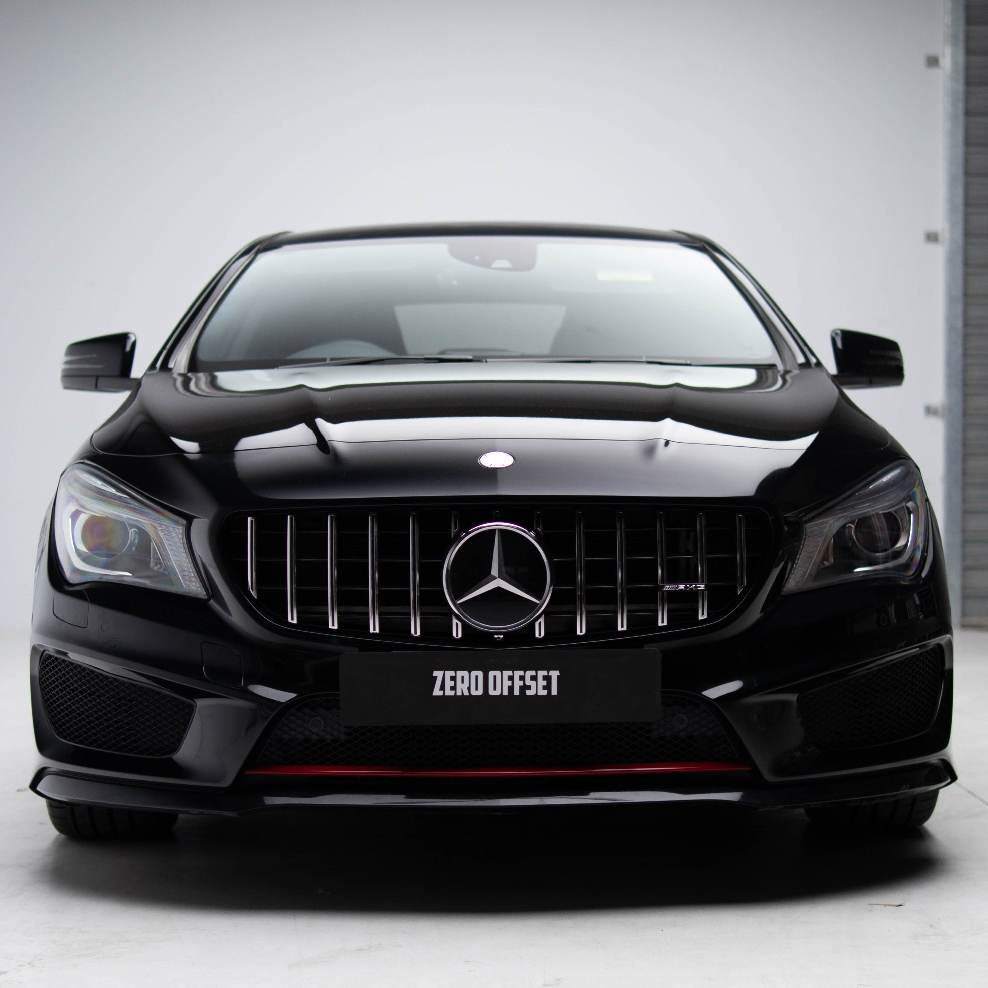 AMG Panamericana Style Grille for Mercedes-Benz CLA Class C117 - Silver 2014-2016