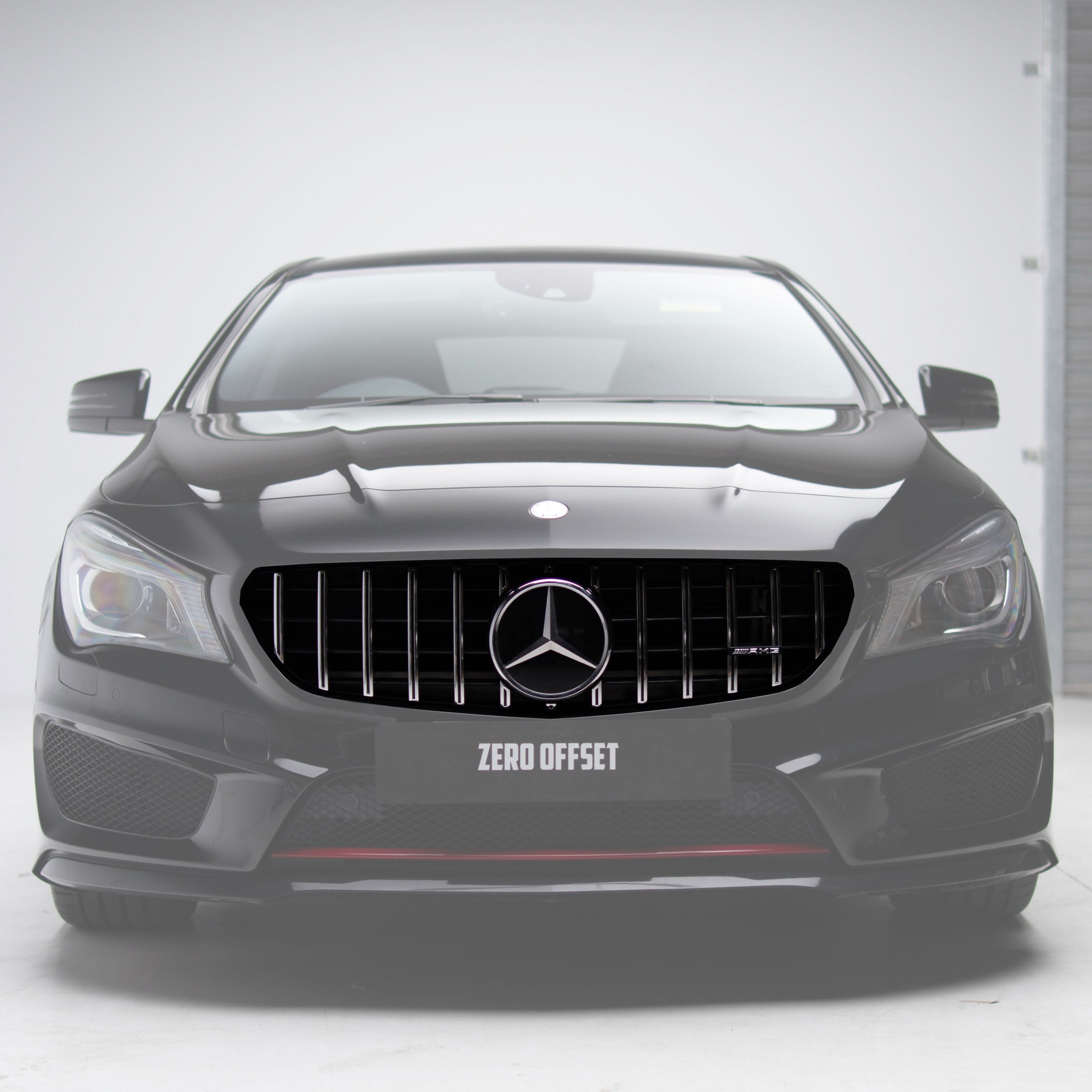 AMG Panamericana Style Grille for Mercedes-Benz CLA Class C117 - Silver 2014-2016