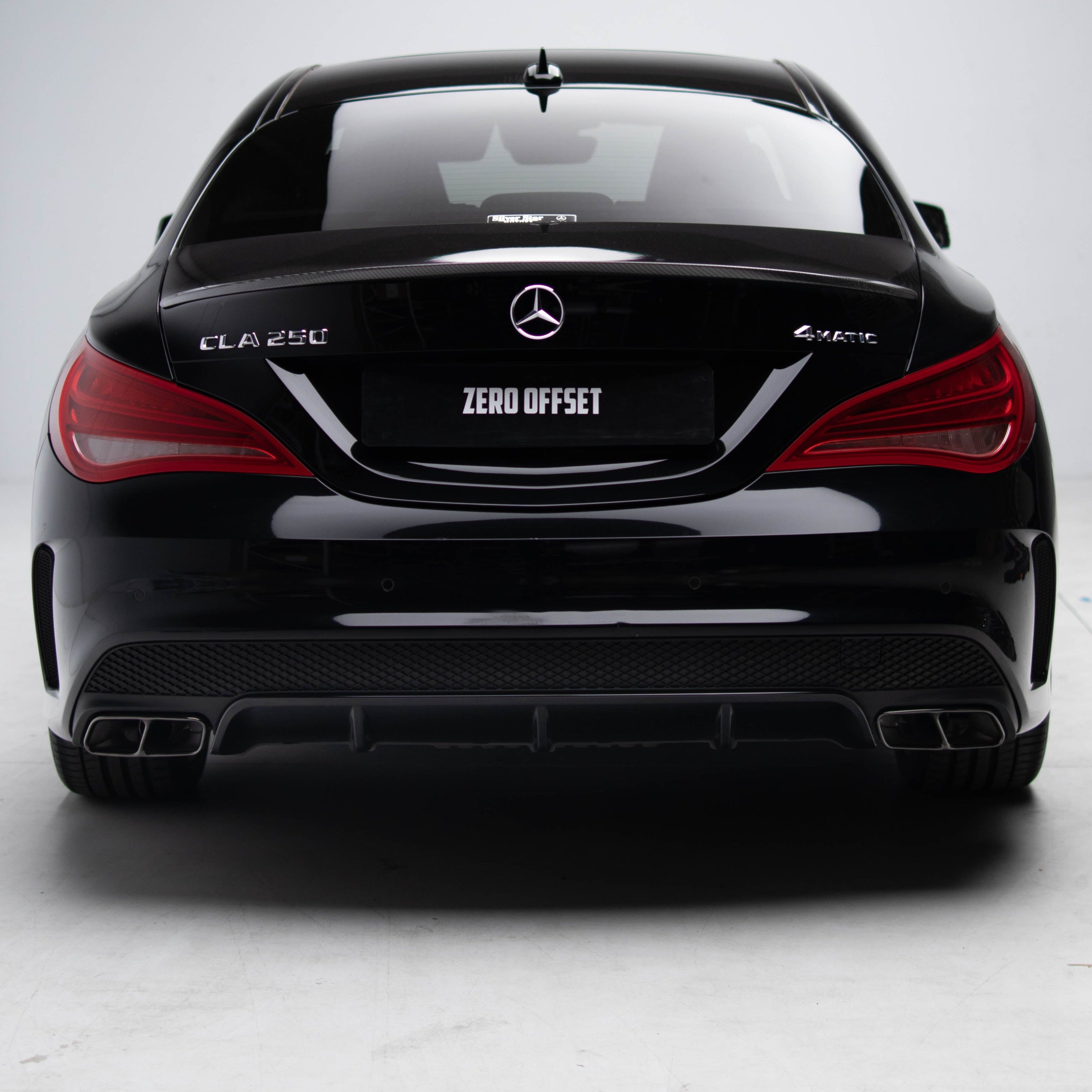 AMG Style Rear Diffuser & Exhaust Tips for Mercedes-Benz CLA Class C117 Coupe / X117 Wagon 2014-2016