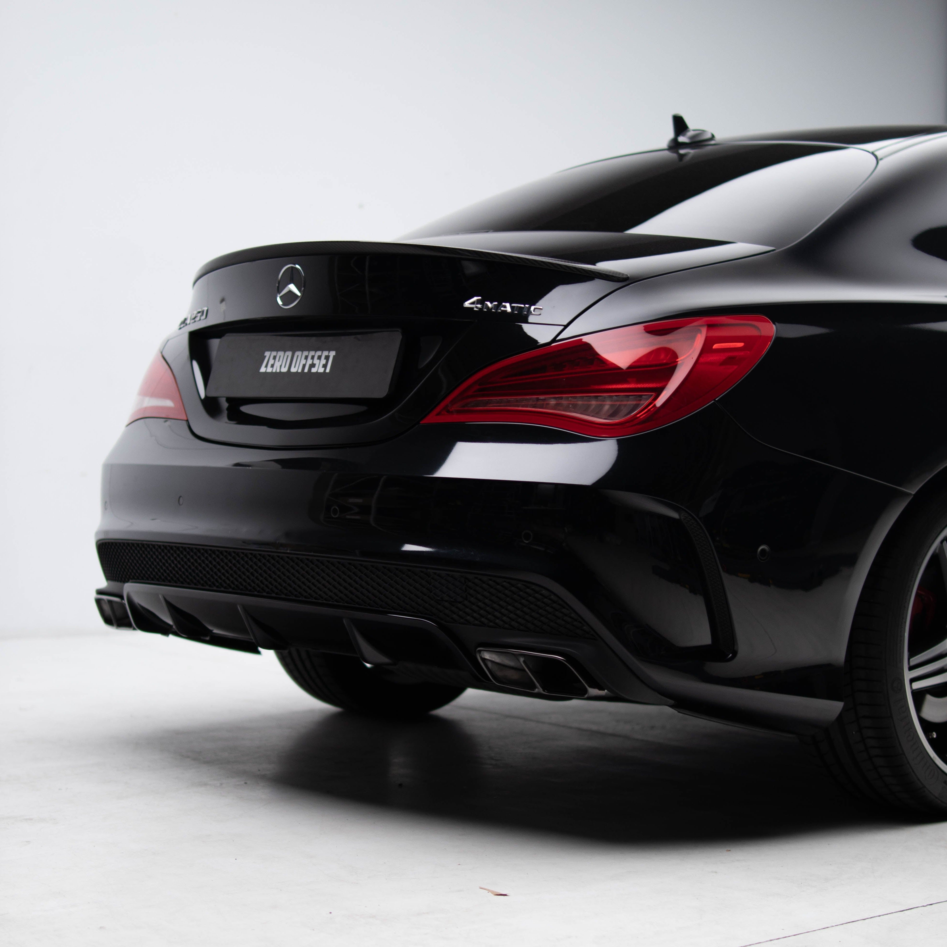 OEM-Style Pre Pregged Dry Carbon Fiber Spoiler for Mercedes-Benz CLA C117 Coupe 2013-2019