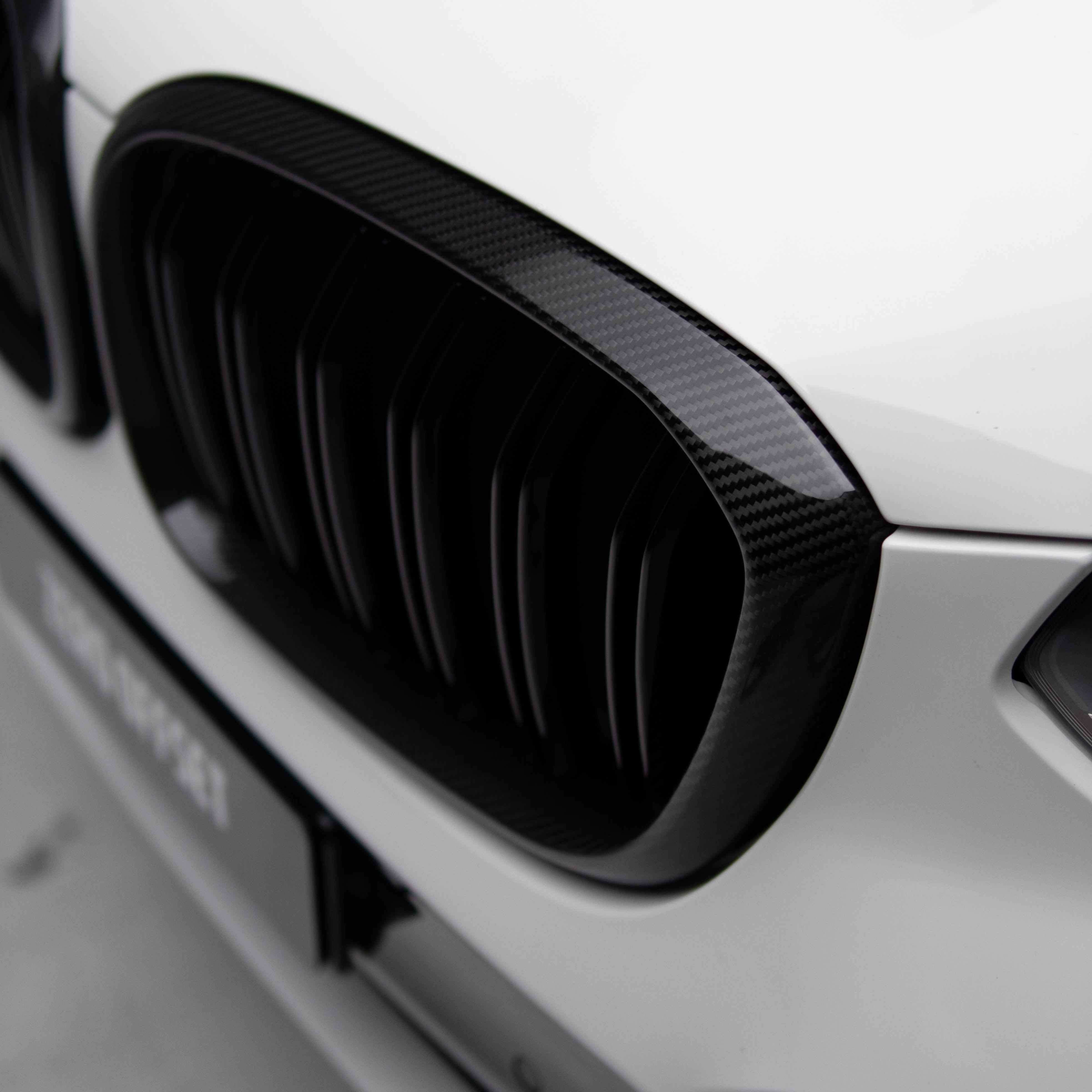 M Performance Style Pre Pregged Dry Carbon Fiber Grille (Dual Slat) for BMW X3 G01 / X4 G02 Pre LCI 2017-2021